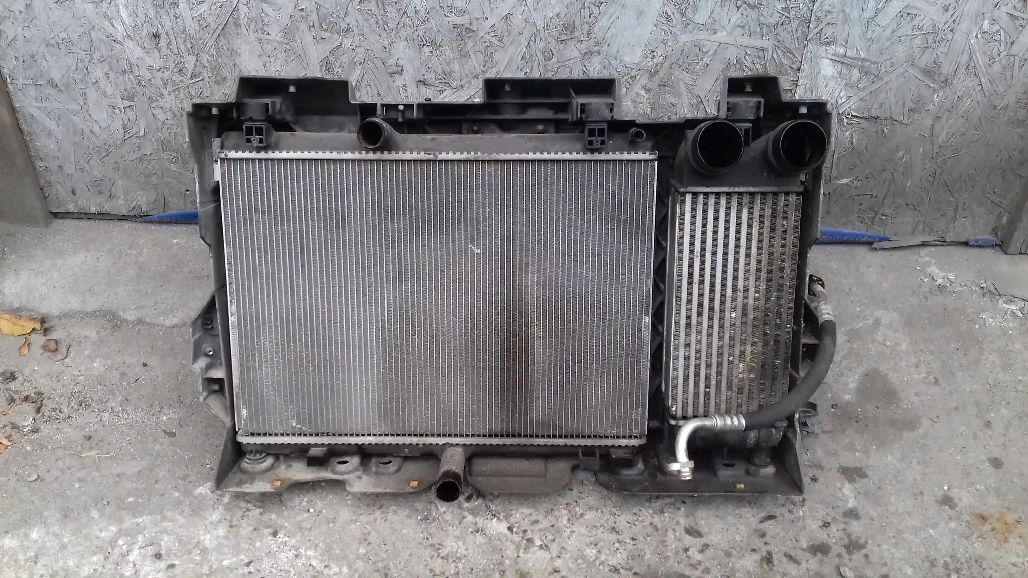 PAS PRZEDNI 9685794280 CHŁODNICA KOMPLET CITROEN C5 III X7 1.6 THP 07-