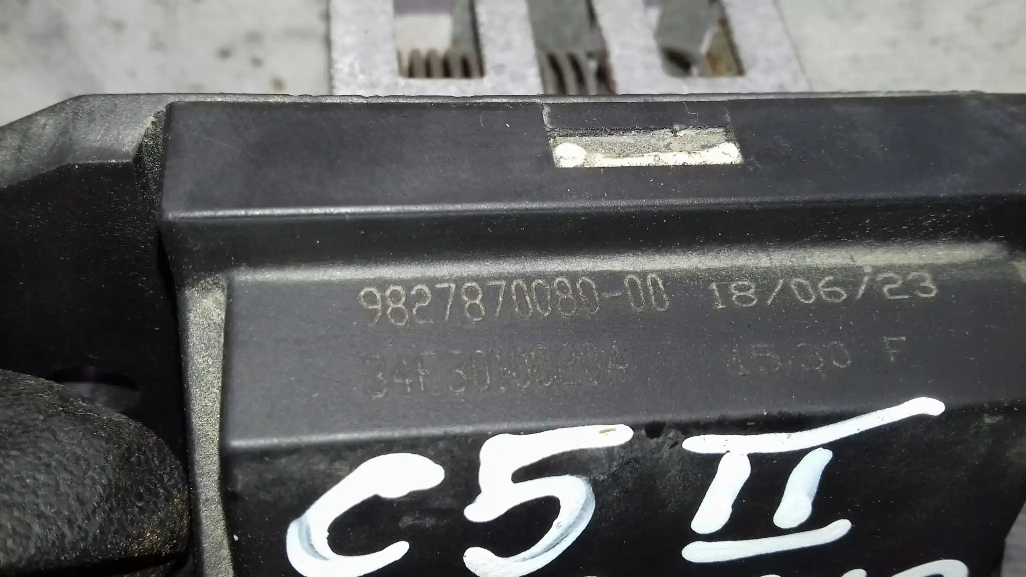 OPORNICA REZYSTOR WENTYLATORA 9827870080 CITROEN C5 III X7 1.6 THP 07-