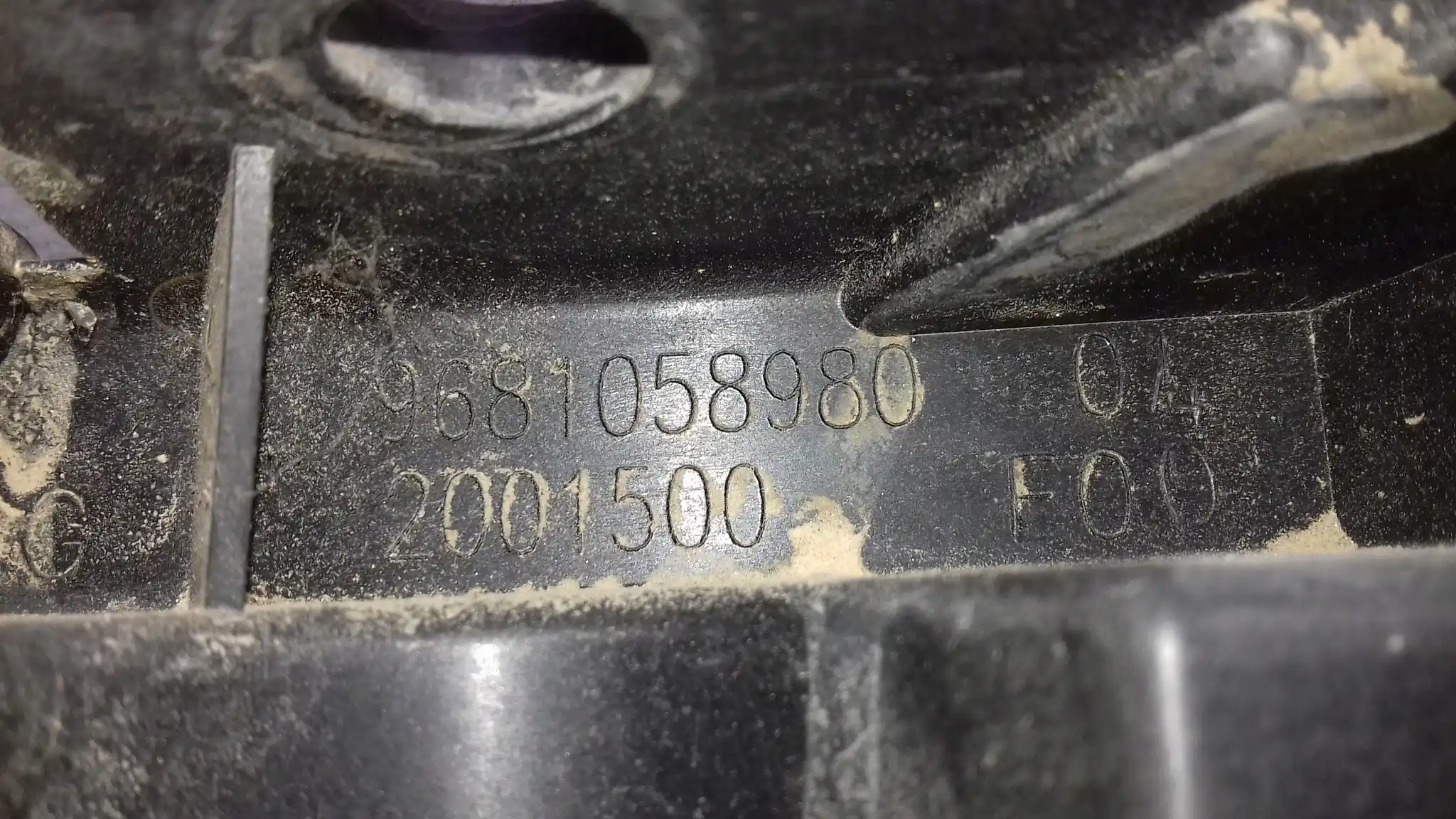 ŚLIZG ZDERZAKA PRZÓD LEWY PRAWY 9681058880 9681058980 CITROEN C5 III X7 07-