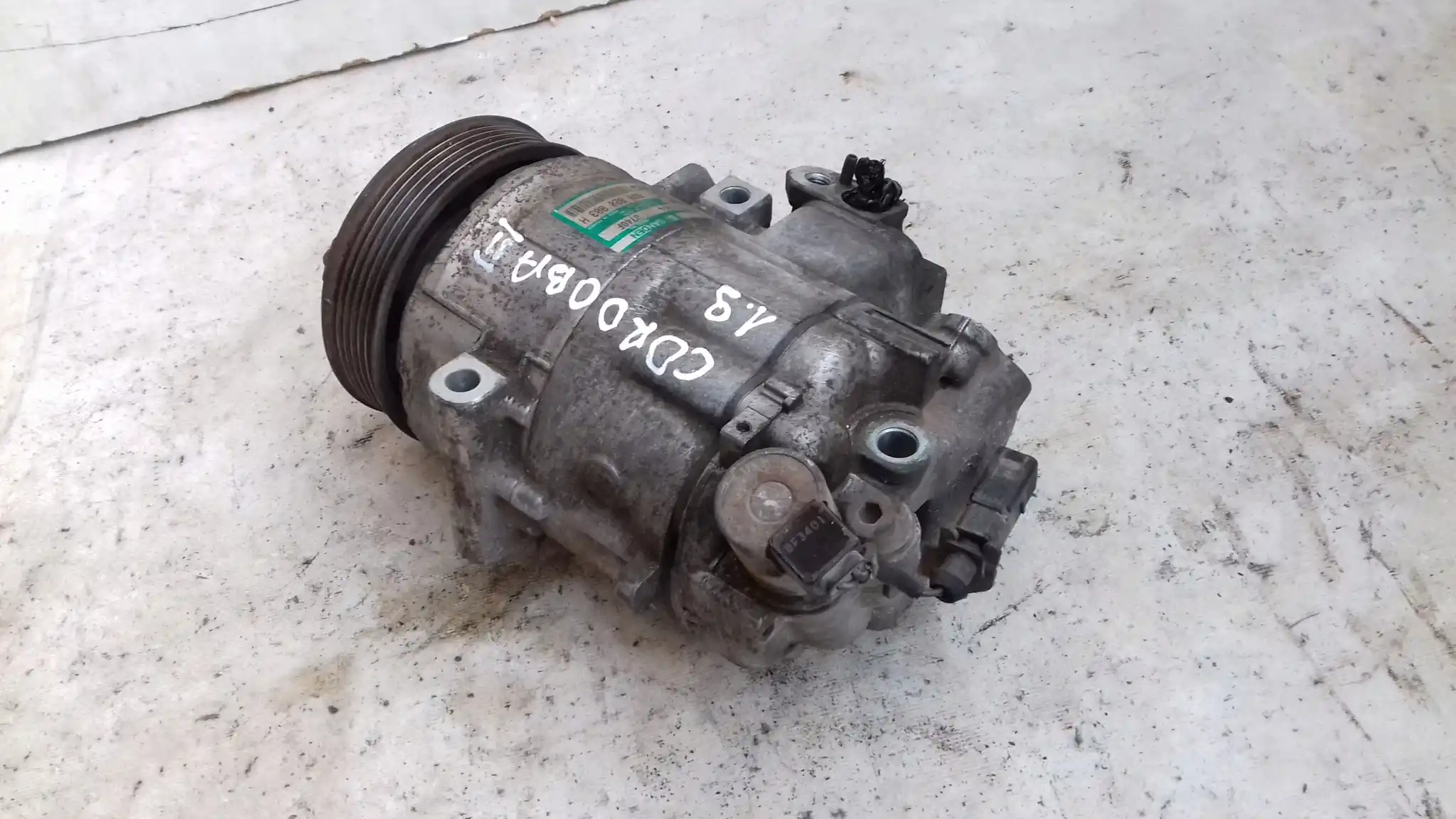 SPRĘŻARKA KLIMATYZACJI 6Q0820803H SEAT CORDOBA II 6L2 IBIZA III 6L1 1.9 TDI