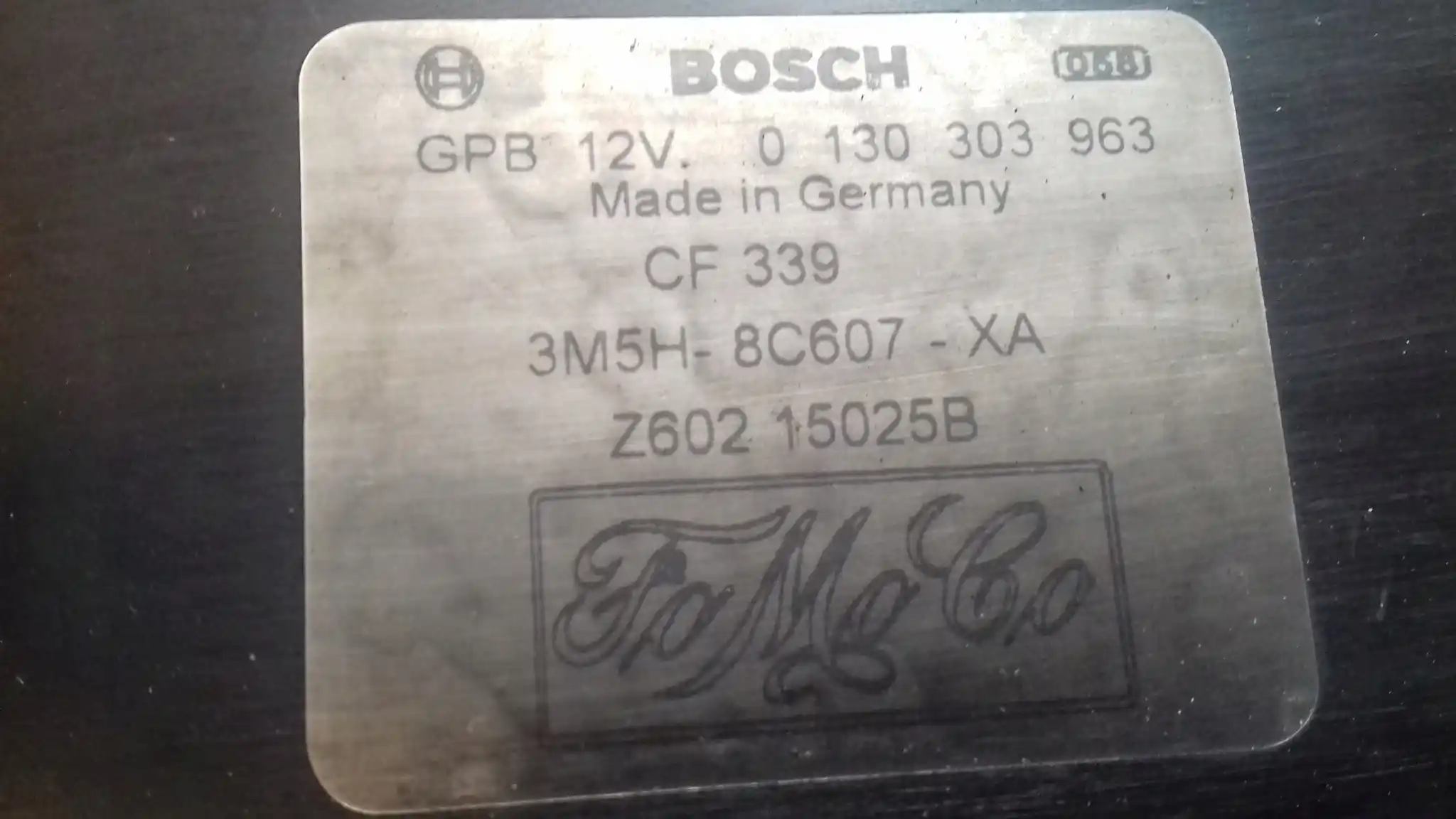 WENTYLATOR CHŁODNICY 0130303963 1137328148 MAZDA 3 BK 03-09 FORD VOLVO