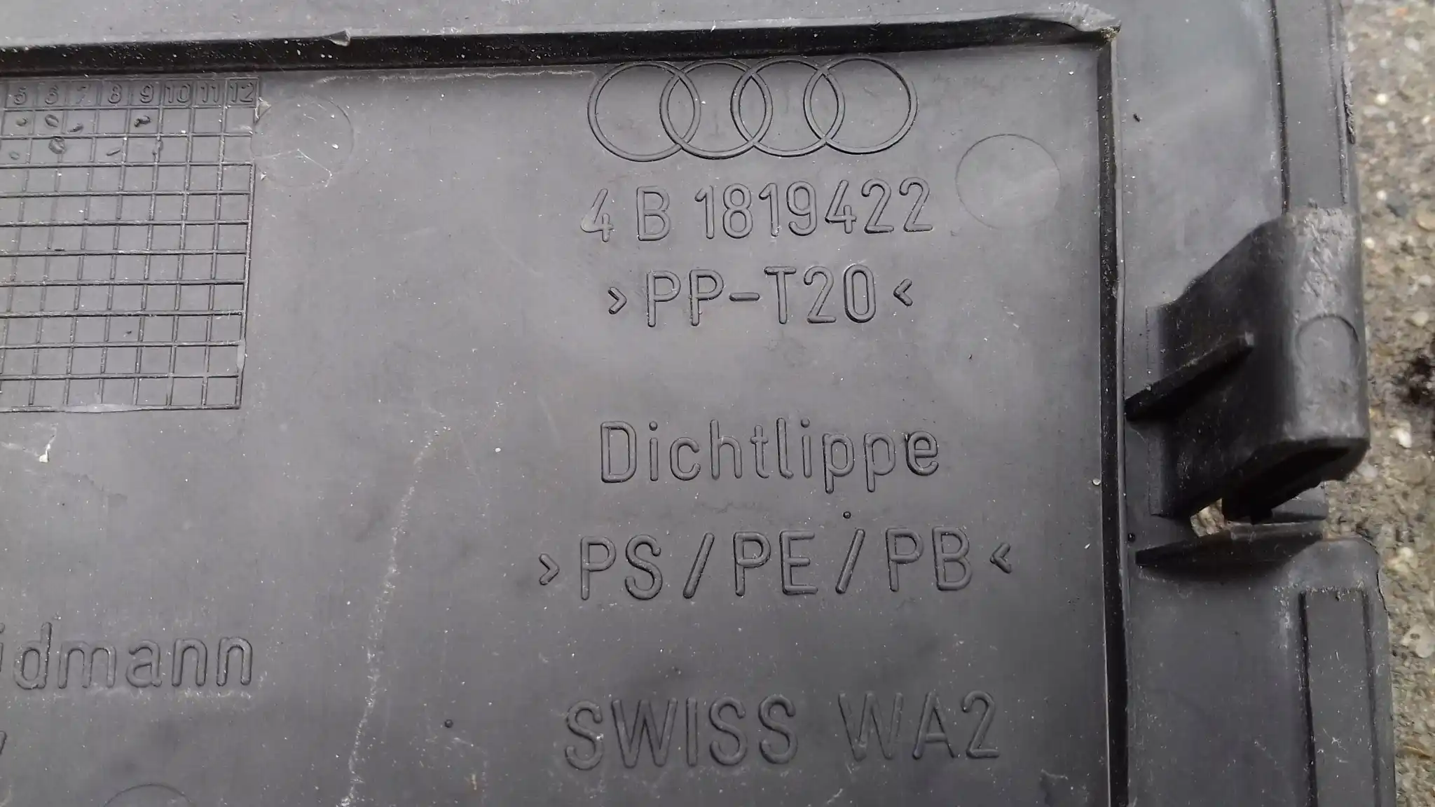 PODSZYBIE 4B1819417B 4B1819422 AUDI A6 C5 97-