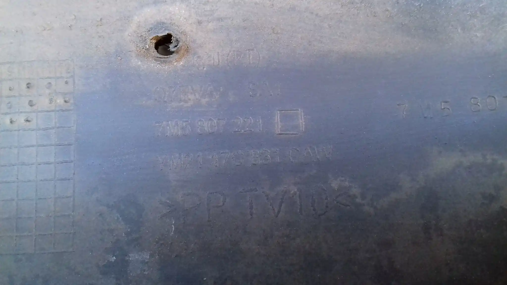ZDERZAK PRZÓD PRZEDNI 7M5807221 FORD GALAXY MK1 LIFT 00-