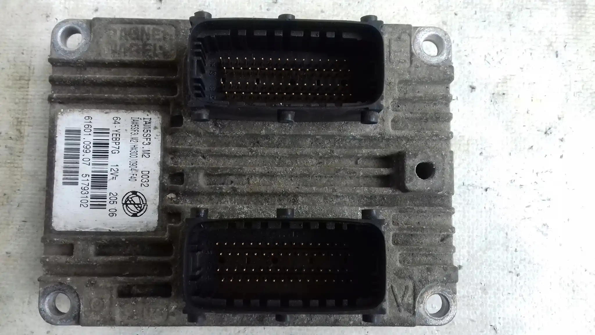 KOMPUTER 51793102 IAW5SF3M2 ZESTAW IMMO FIAT GRANDE PUNTO 1.4 8V 05-09