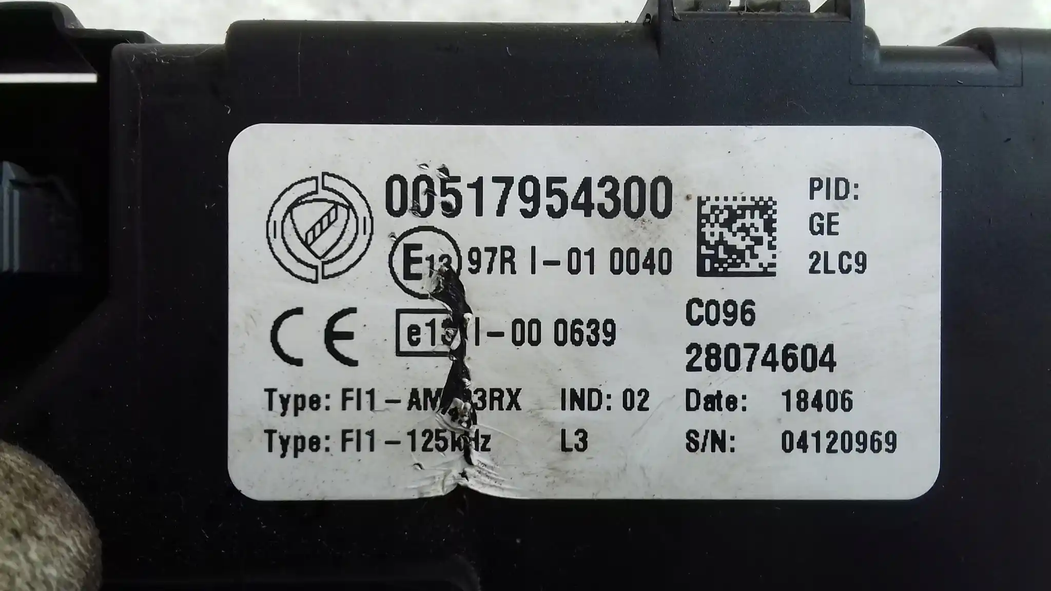 KOMPUTER 51793102 IAW5SF3M2 ZESTAW IMMO FIAT GRANDE PUNTO 1.4 8V 05-09
