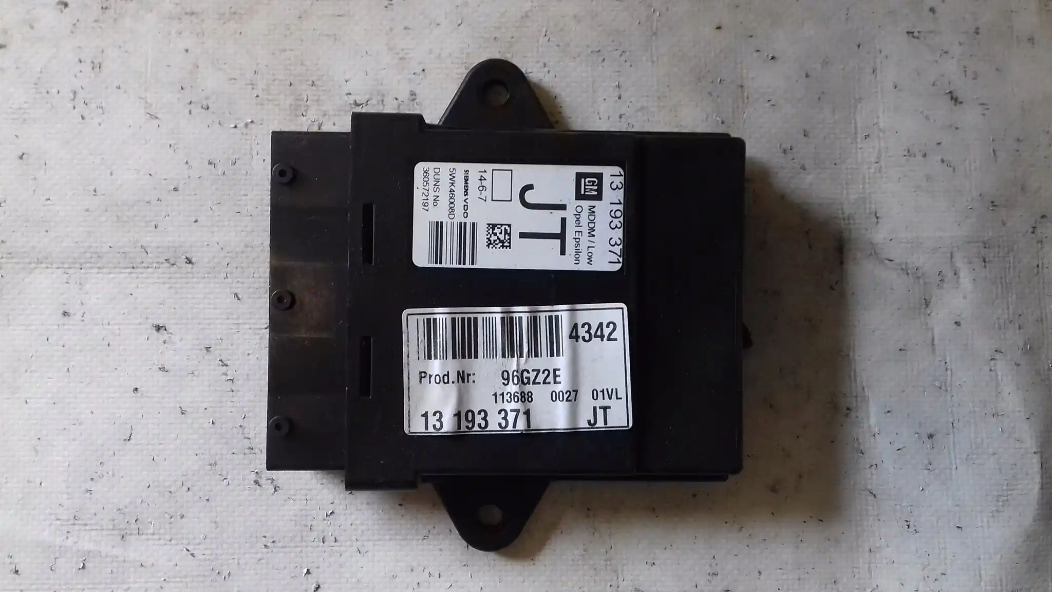 KOMPUTER 55355631 5WK9407 ZESTAW IMMO OPEL VECTRA C LIFT 1.8 16V 05-08
