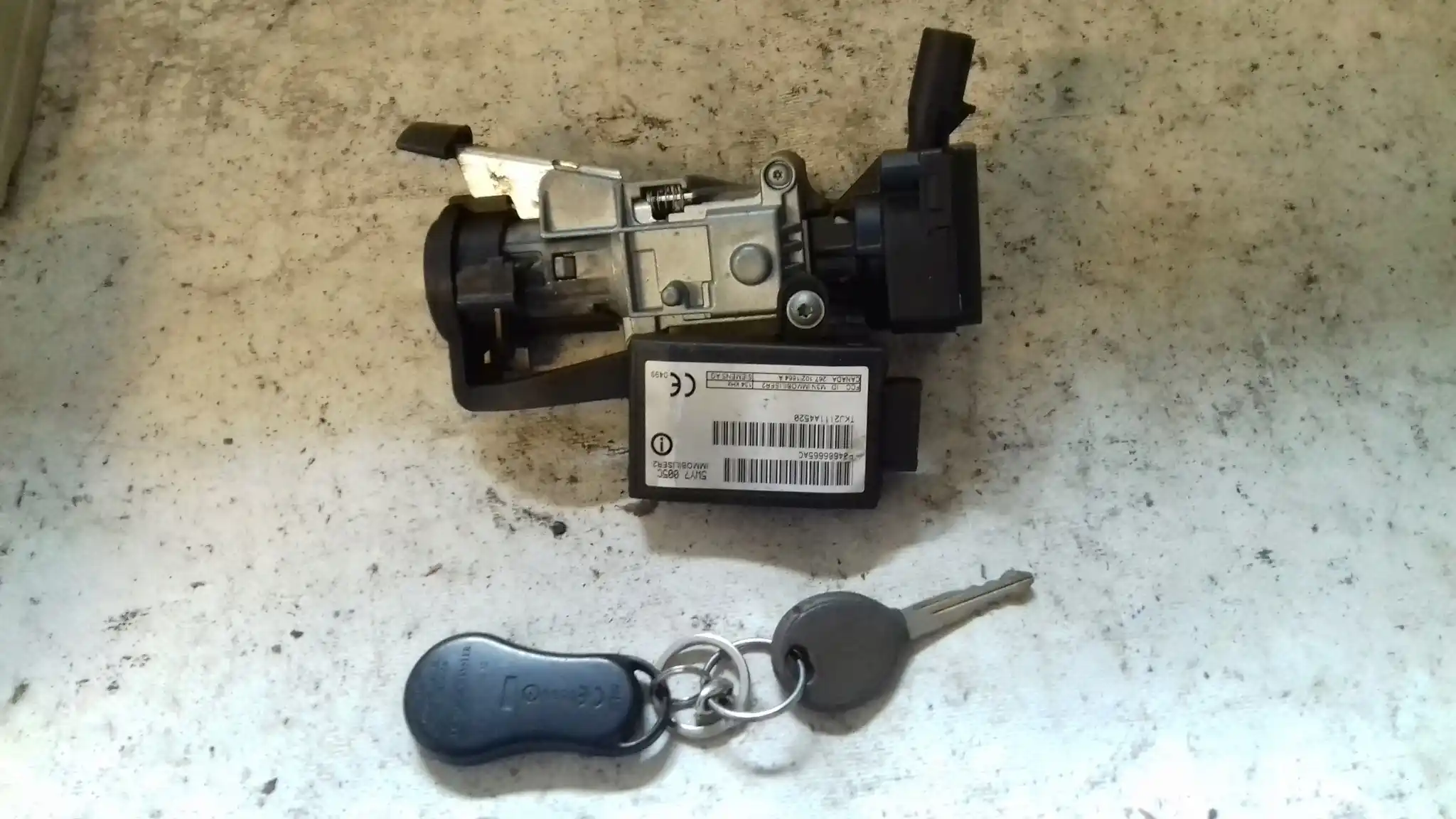 KOMPUTER 0281010814 ZESTAW IMMO CHRYSLER VOYAGER IV 2.5 CRDI 00-