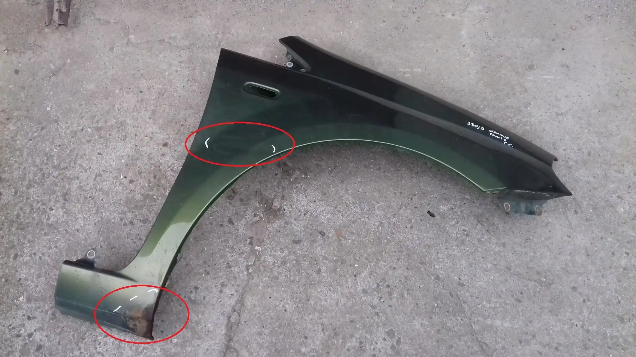 BŁOTNIK PRAWY PRZÓD PRZEDNI FIAT GRANDE PUNTO 05-09 380/B