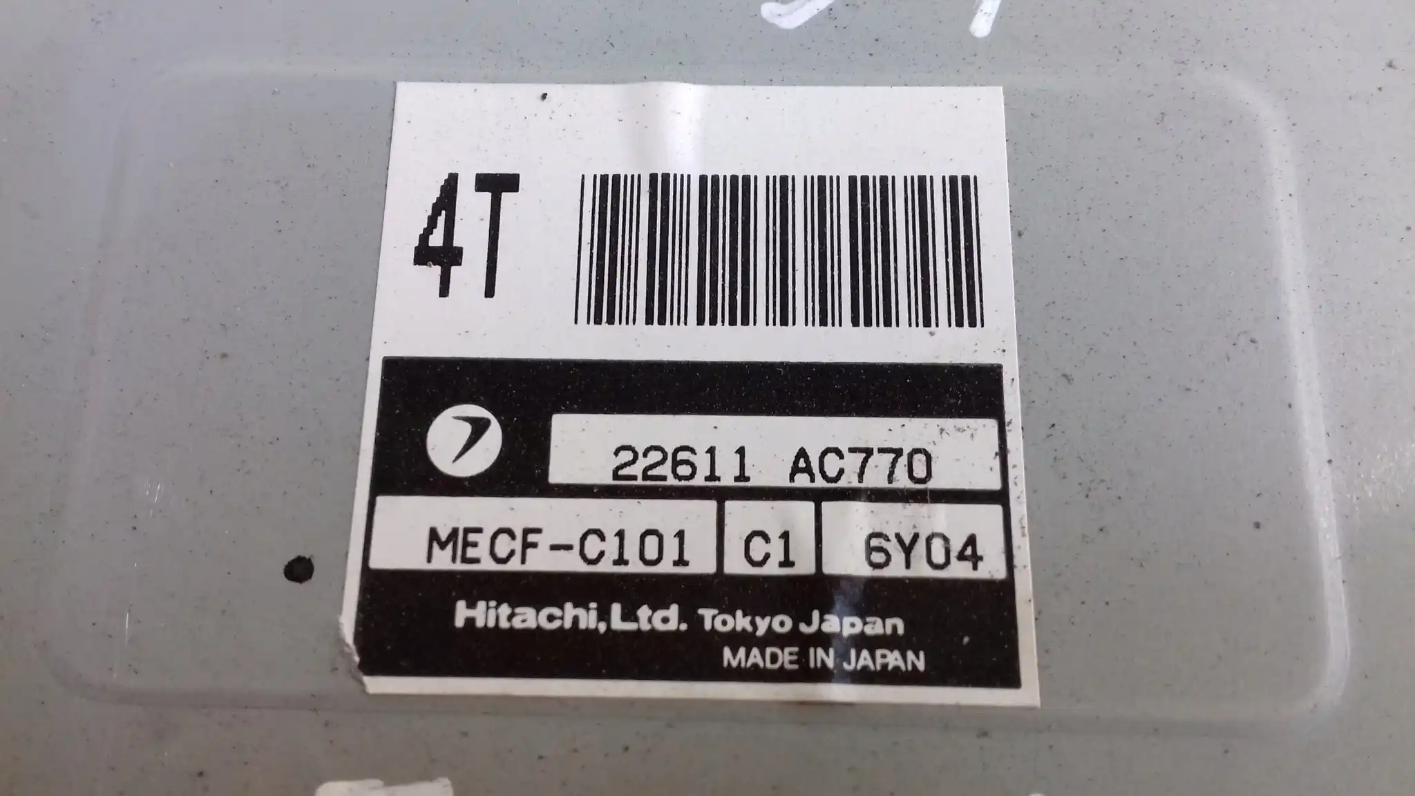 KOMPUTER STEROWNIK SILNIKA 22611AC770 SUBARU IMPREZA I GC GF 1.6 93-