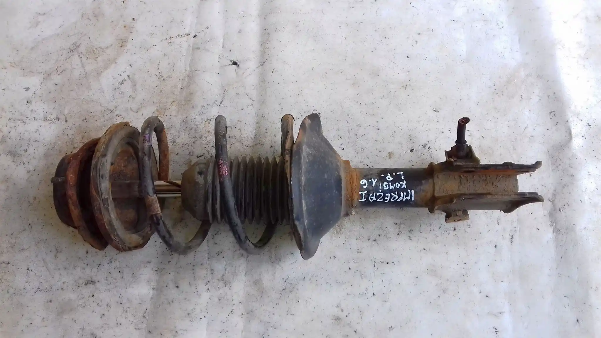 MCPERSON AMORTYZATOR LEWY PRZÓD SUBARU IMPREZA I GC GF 1.6 93-