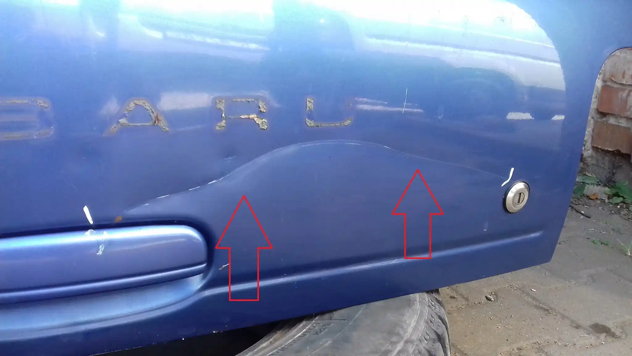 KLAPA TYŁ TYLNA SUBARU IMPREZA I GC KOMBI GF 93- 65C