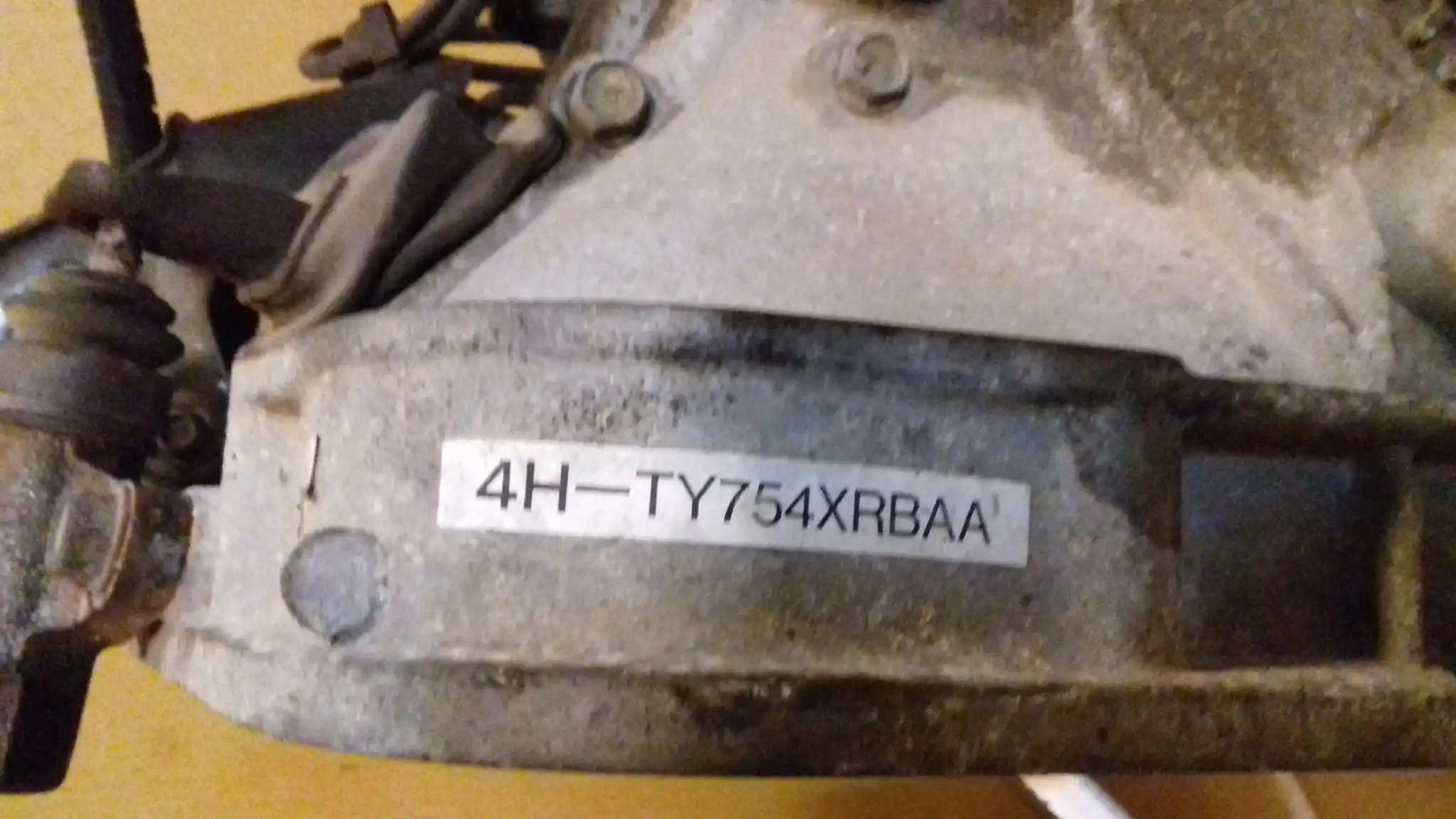 SKRZYNIA BIEGÓW 4H TY754XRBAA SUBARU IMPREZA II 2.0 16V 00-