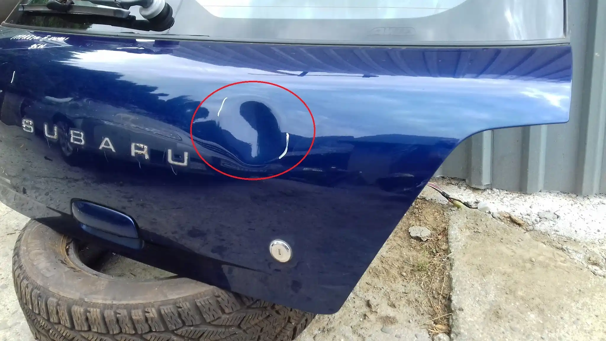 KLAPA TYŁ TYLNA SUBARU IMPREZA II KOMBI 00- 95H