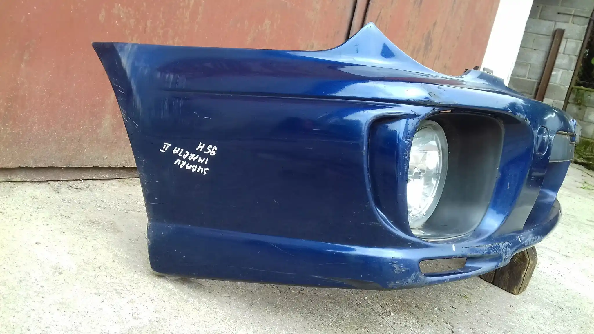 ZDERZAK PRZÓD PRZEDNI HALOGENY SUBARU IMPREZA II KOMBI 00- 95H