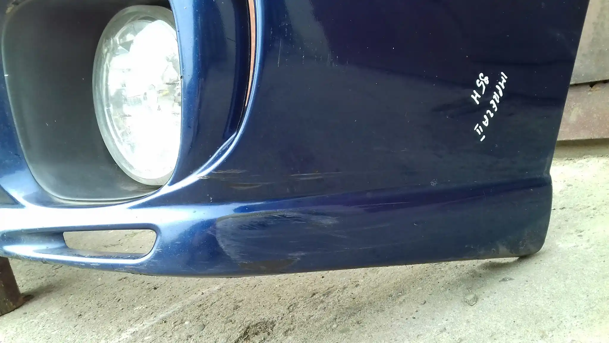 ZDERZAK PRZÓD PRZEDNI HALOGENY SUBARU IMPREZA II KOMBI 00- 95H