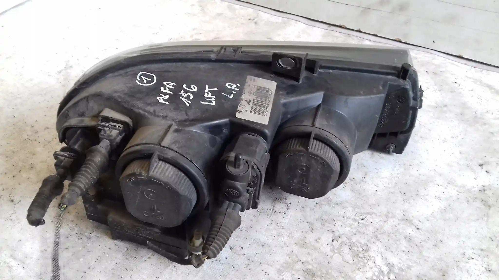 LAMPA LEWY PRZÓD PRZEDNIA 60695648 ALFA ROMEO 156 LIFT 03-06