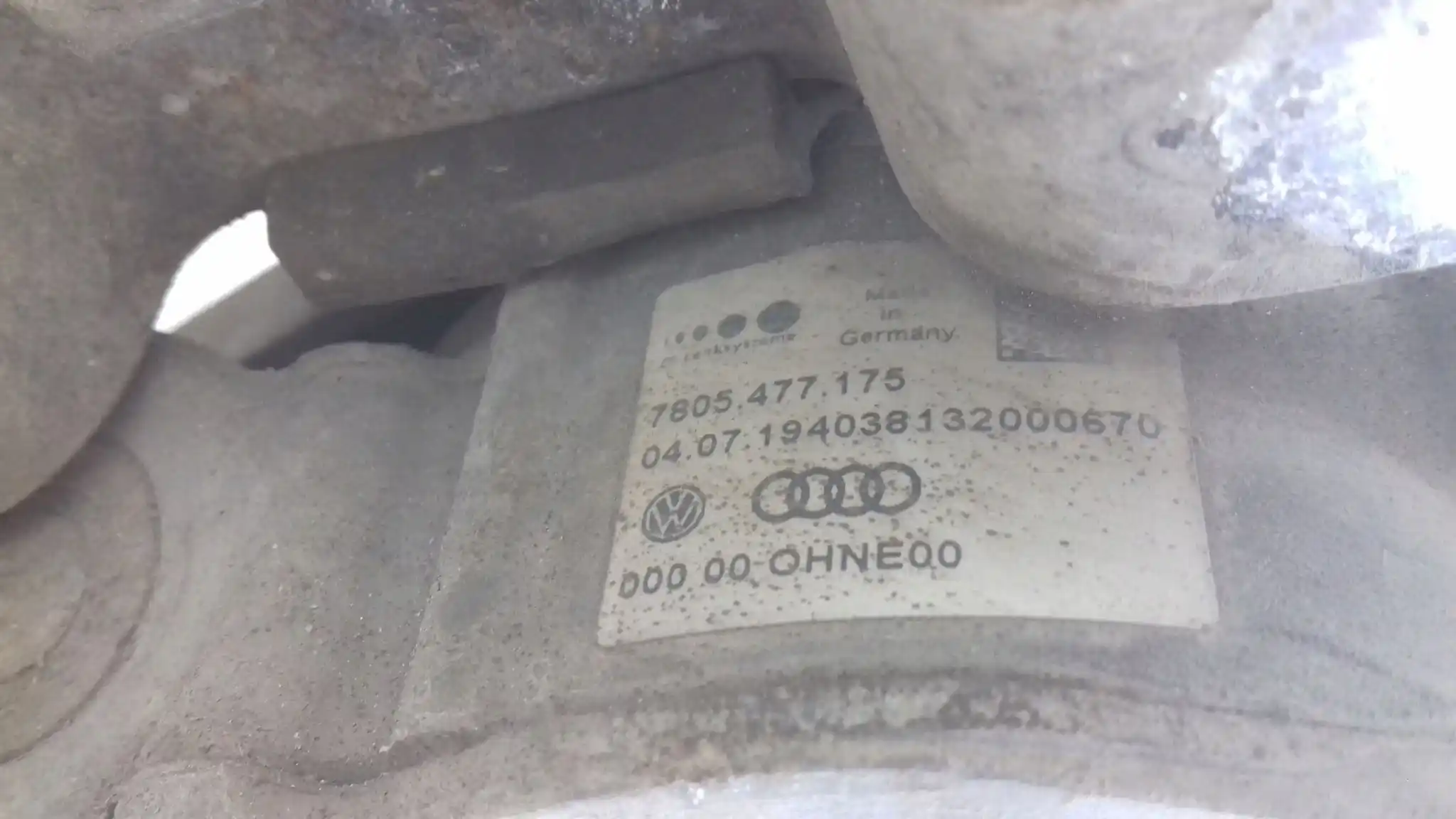 PRZEKŁADNIA MAGLOWNICA 1K1423051BK 1K1909144G SKODA SEAT VW AUDI