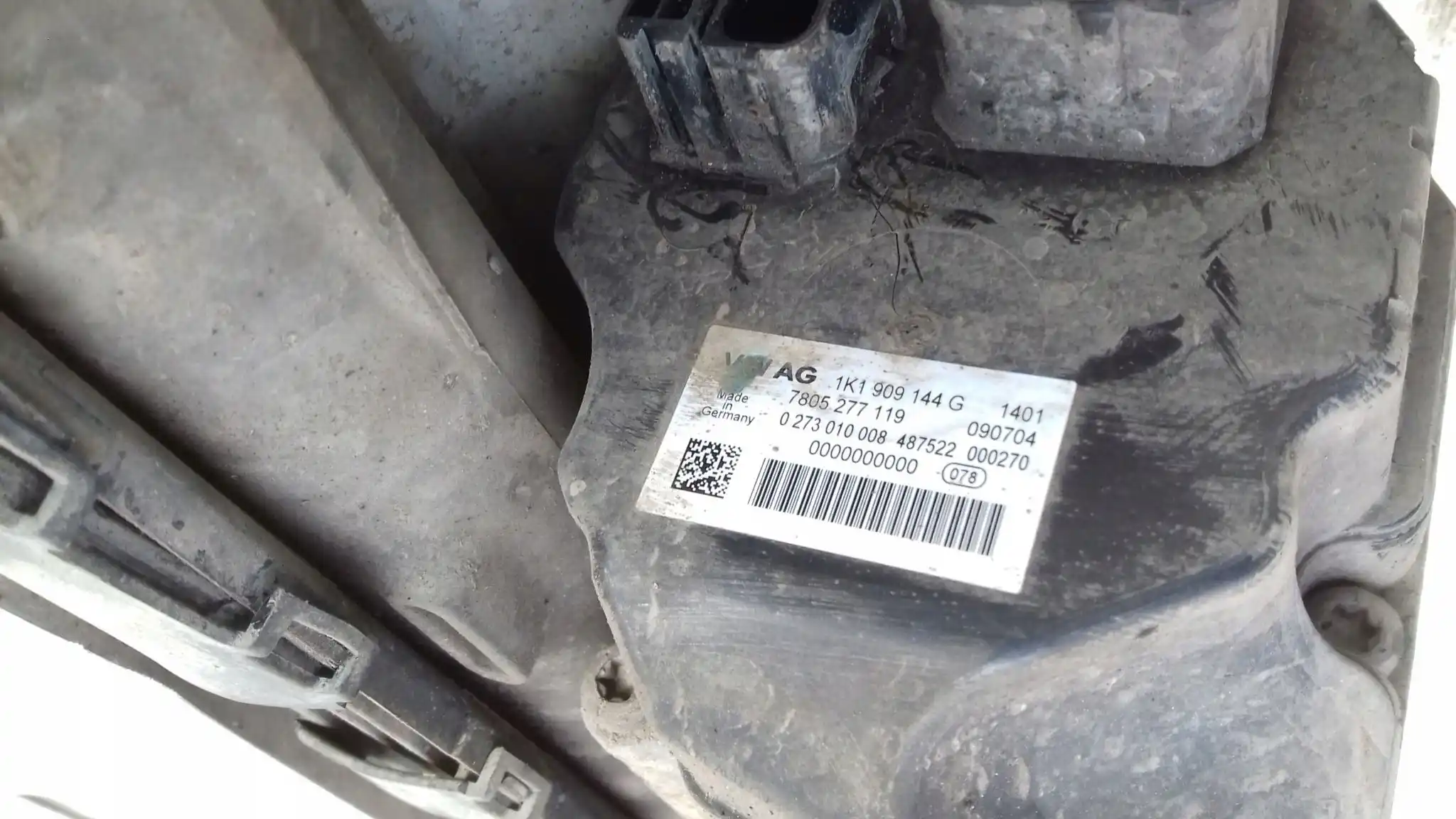 PRZEKŁADNIA MAGLOWNICA 1K1423051BK 1K1909144G SKODA SEAT VW AUDI