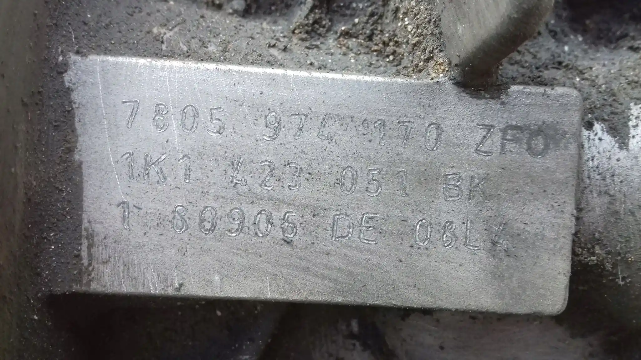 PRZEKŁADNIA MAGLOWNICA 1K1423051BK 1K1909144G SKODA SEAT VW AUDI