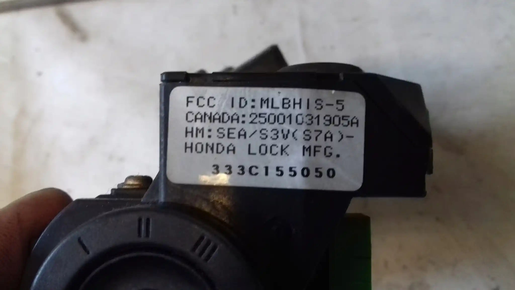 KOMPUTER 37820PMAG12 ZESTAW IMMO HONDA CIVIC VII HB LIFT 1.4 16V 04-06