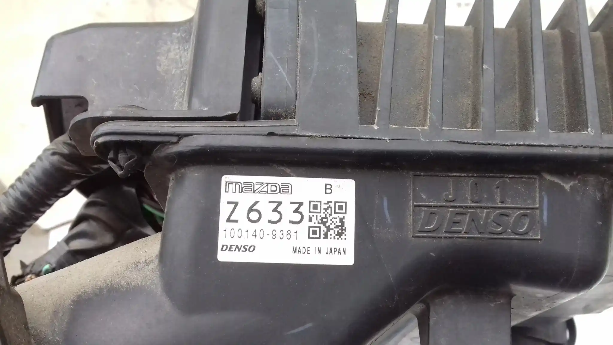 KOMPUTER STEROWNIK 1001409361 OBUDOWA MAZDA 3 BK 1.6 16V 03-