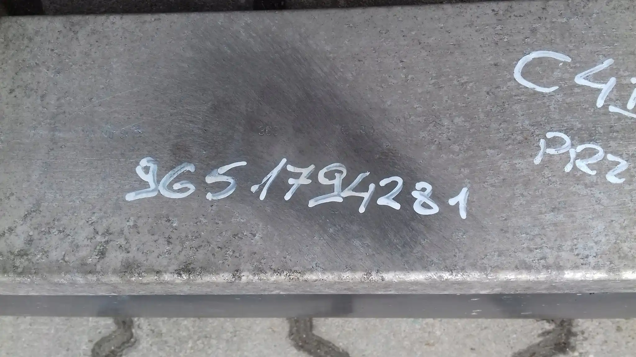 BELKA WZMOCNIENIE ZDERZAKA PRZÓD 9651794281 CITROEN C4 I 04-