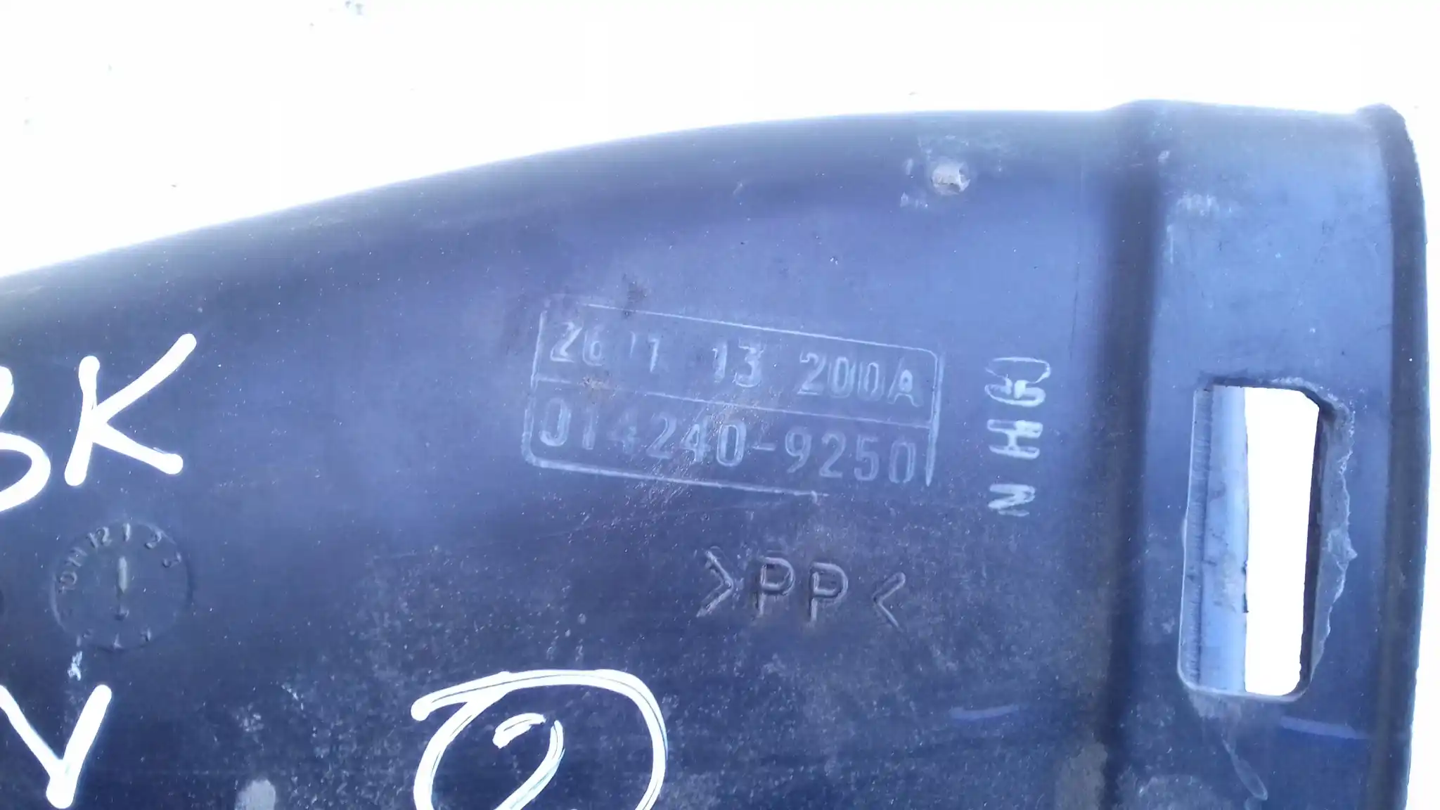 DOLOT RURA POWIETRZA 0142409250 MAZDA 3 BK 1.6 16V 03-