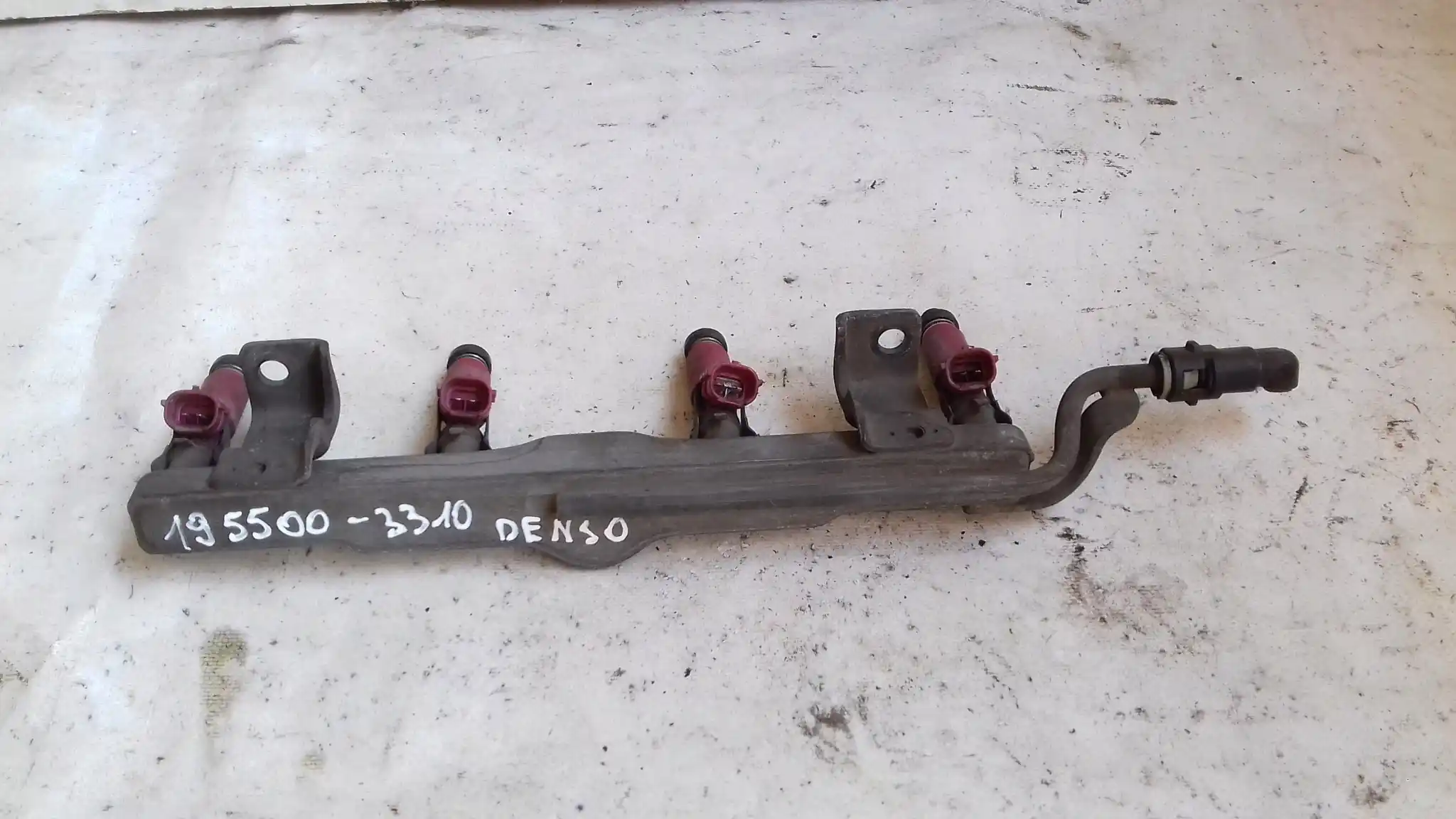 LISTWA WTRYSKOWA WTRYSKIWACZE DENSO 1955003310 MAZDA 3 BK 1.6 16V 03-