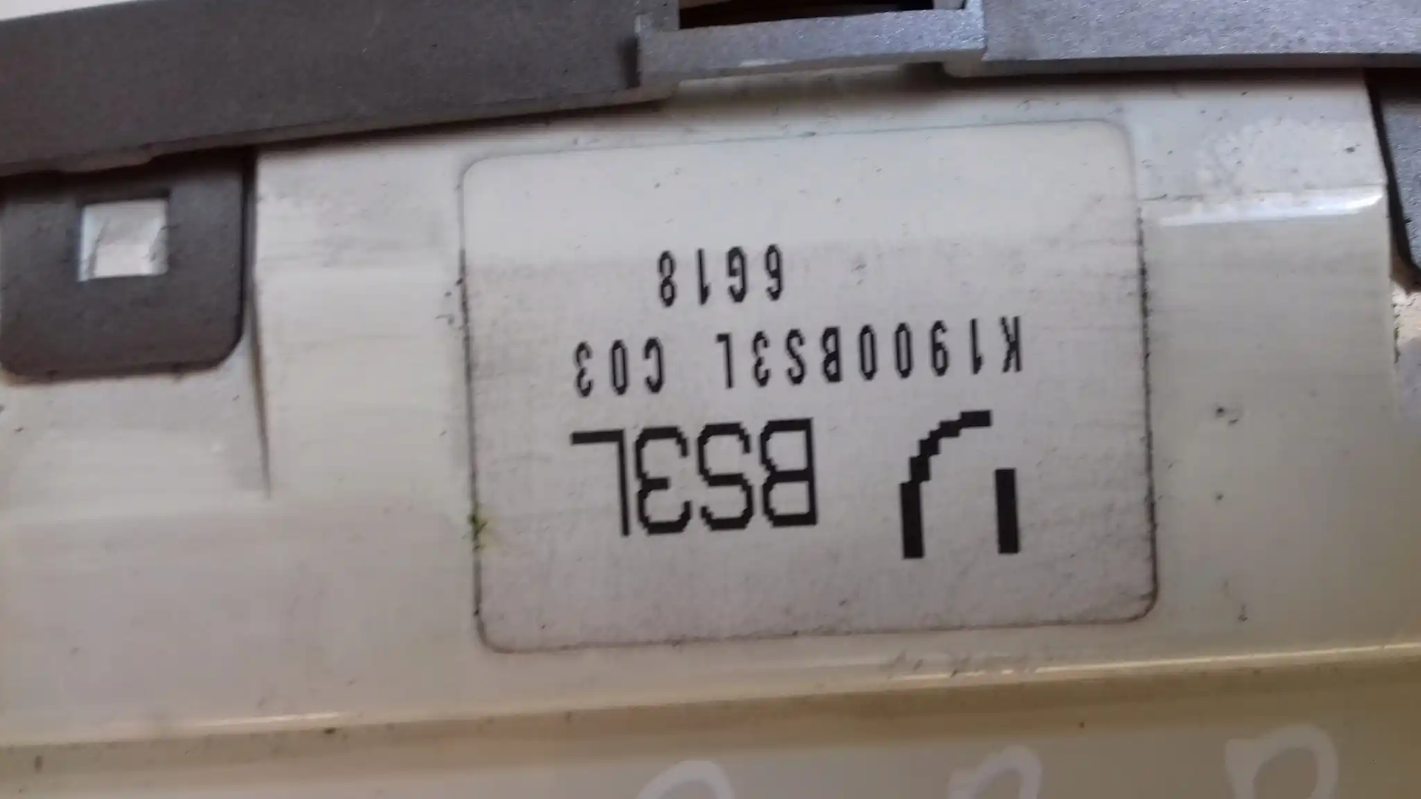 PANEL STEROWANIA NAWIEWU KLIMATYZACJI BS3L K1900BS3L MAZDA 3 BK 03-
