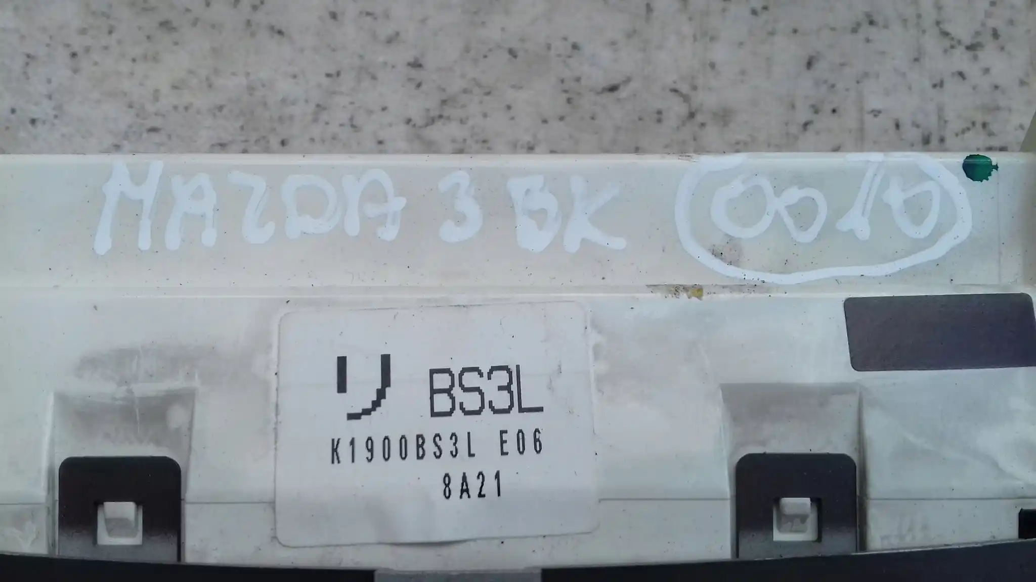 PANEL STEROWANIA NAWIEWU KLIMATYZACJI BS3L K1900BS3L MAZDA 3 BK 03-
