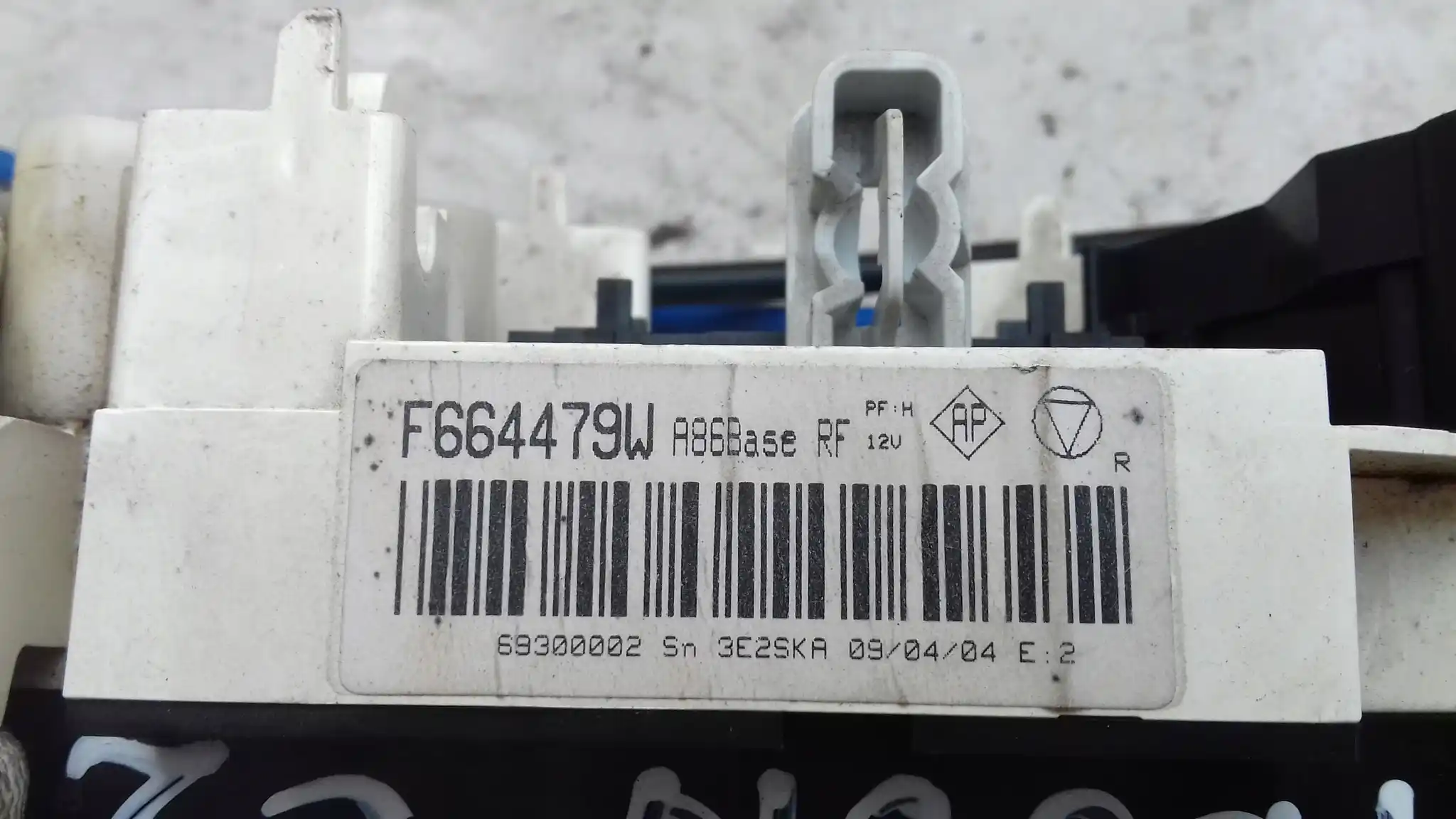 PANEL STEROWANIA NAWIEWEM KLIMATYZACJĄ F664479W CITROEN C2 03-
