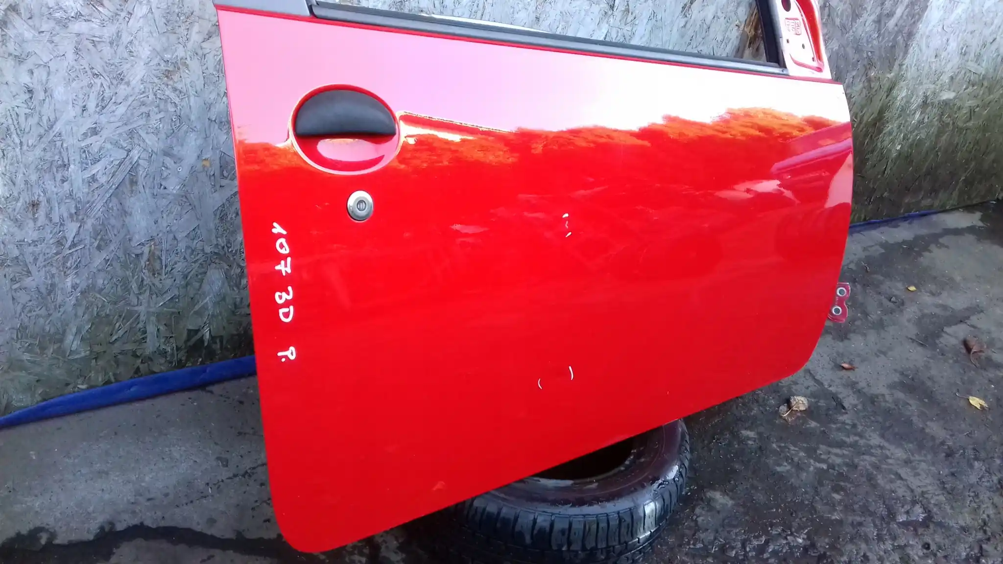 DRZWI PRAWE PEUGEOT 107 CITROEN C1 3D 05-12
