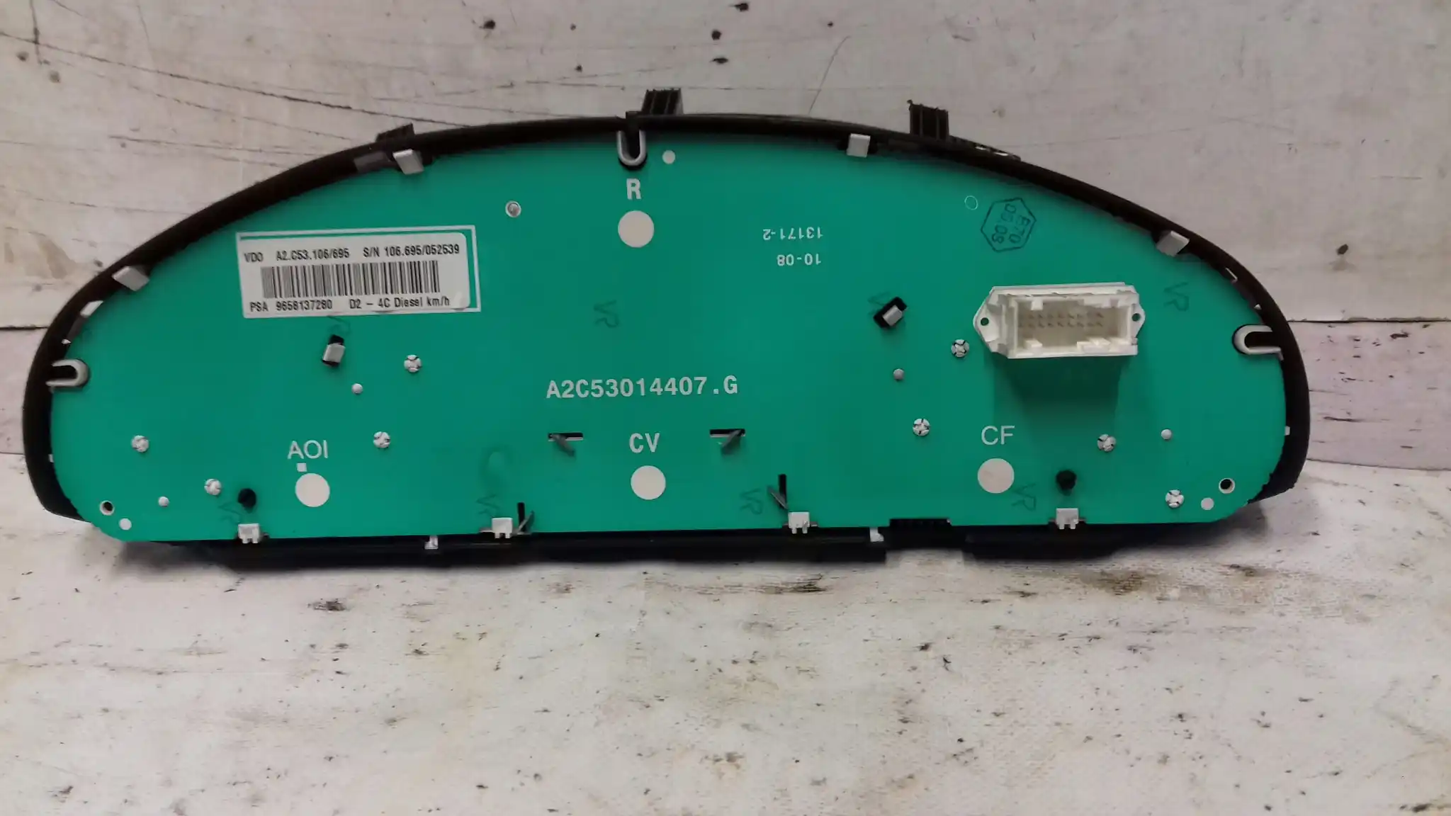 LICZNIK ZEGARY 9658137280 PEUGEOT 407 1.6 HDI 04-08