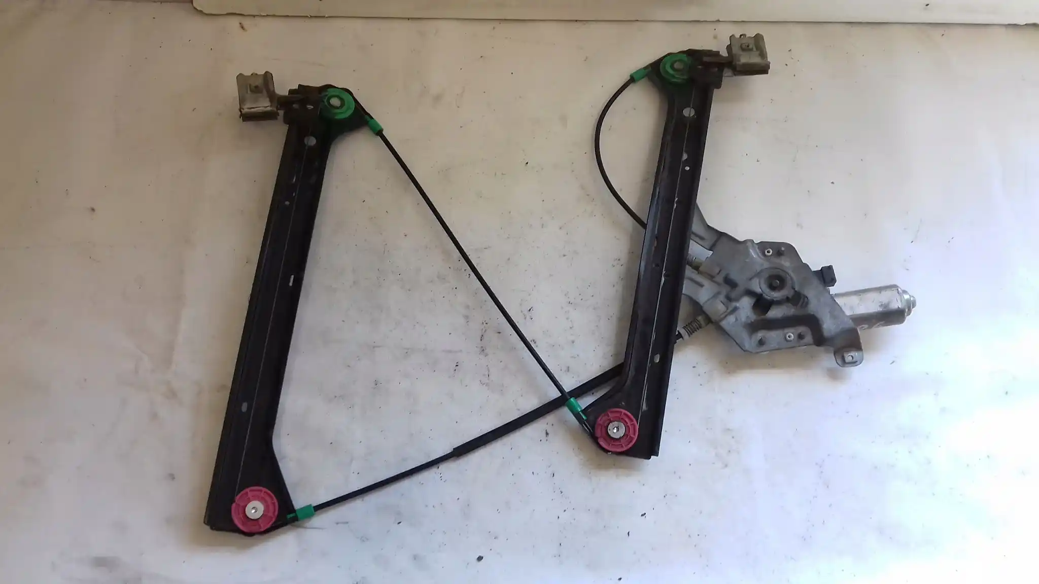 MECHANIZM SILNICZEK SZYBY LEWY PRZÓD PRZEDNI 12755681 SAAB 93 9-3 II 02-