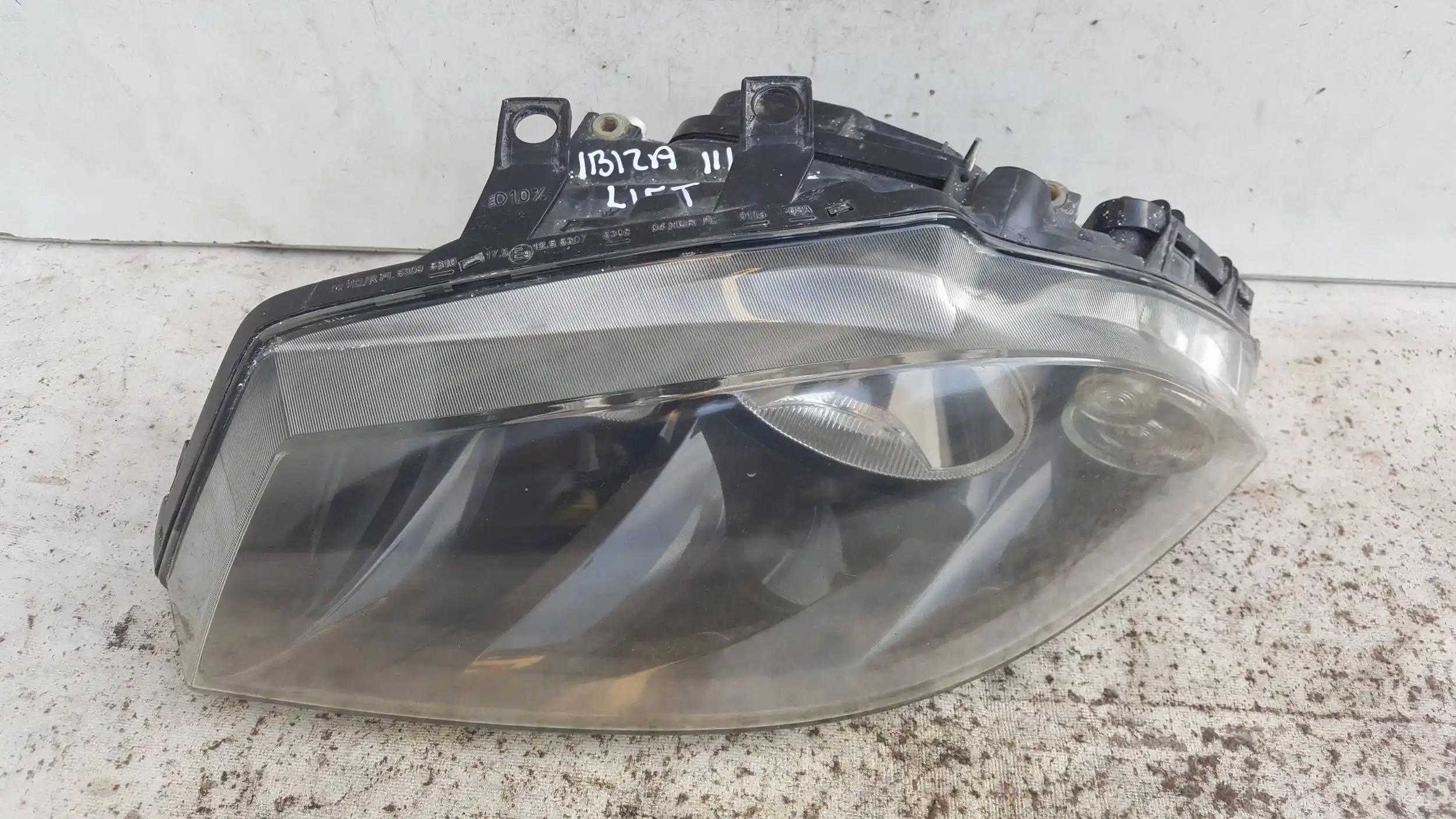 LAMPA LEWY PRZÓD 6L1941005 SEAT IBIZA III 6L1 CORDOBA II 6L2 LIFT 05-08