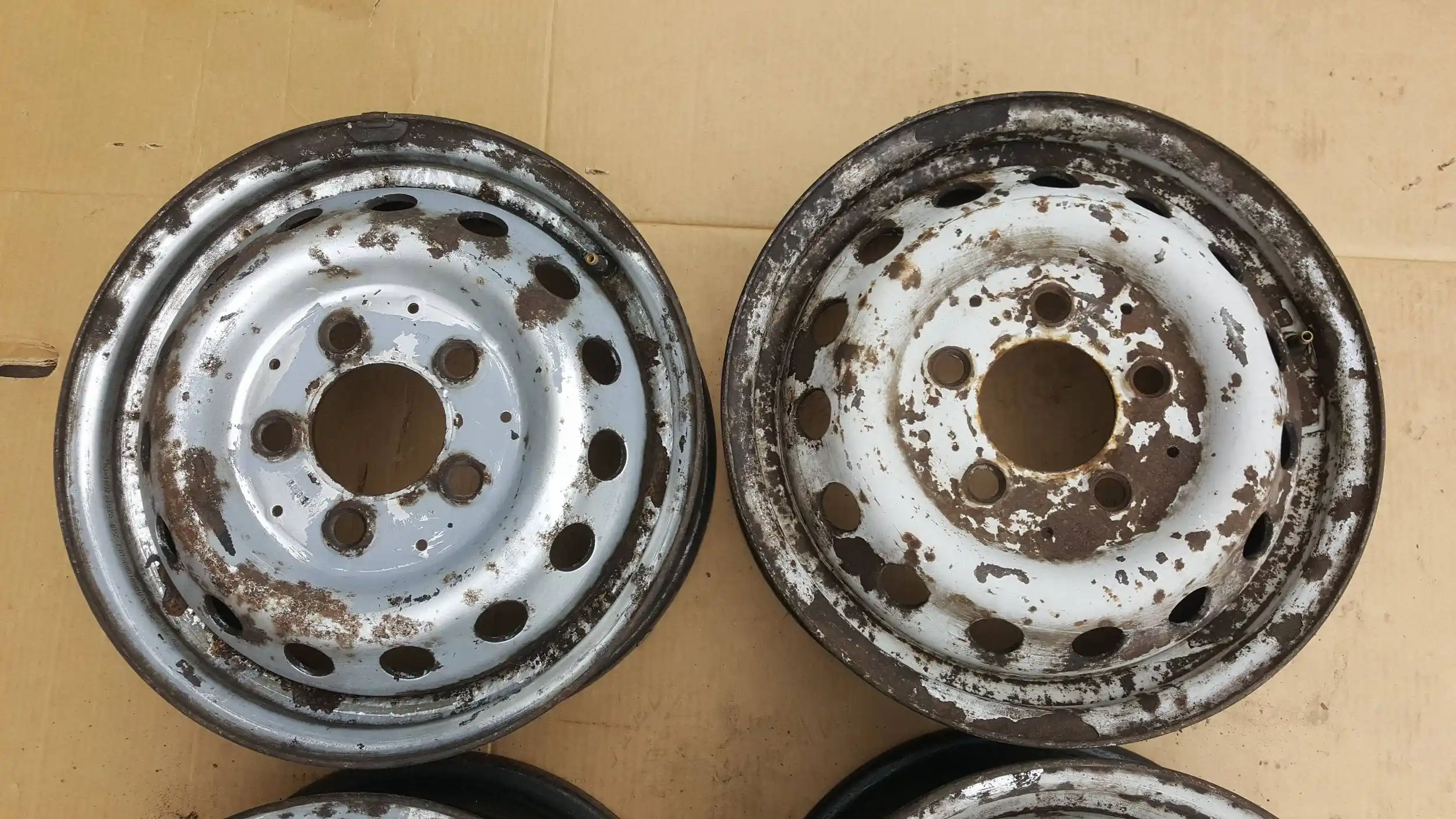 FELGI STALOWE KOMPLET MERCEDES SPRINTER VW LT 6Jx15'' ET75 5x130