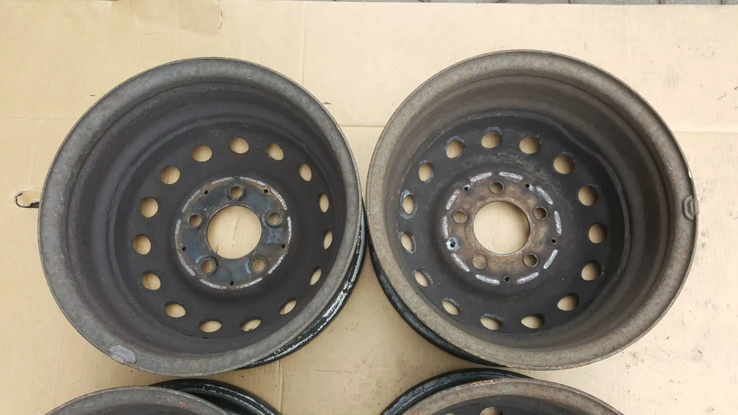 FELGI STALOWE KOMPLET MERCEDES SPRINTER VW LT 6Jx15'' ET75 5x130