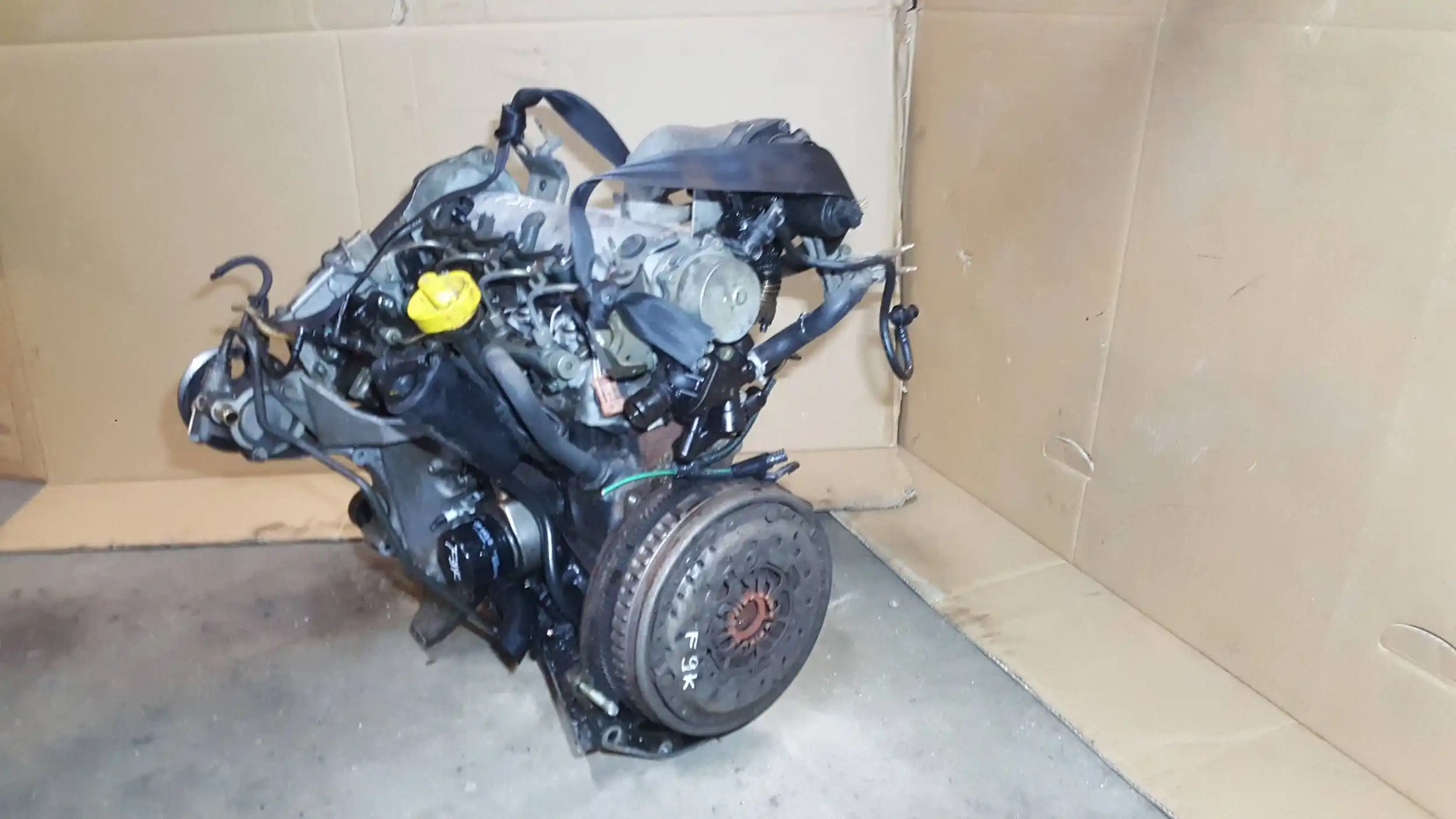 SILNIK F9K UKŁAD WTRYSKOWY KOMPLET RENAULT LAGUNA II SCENIC 1.9 DCI 01-