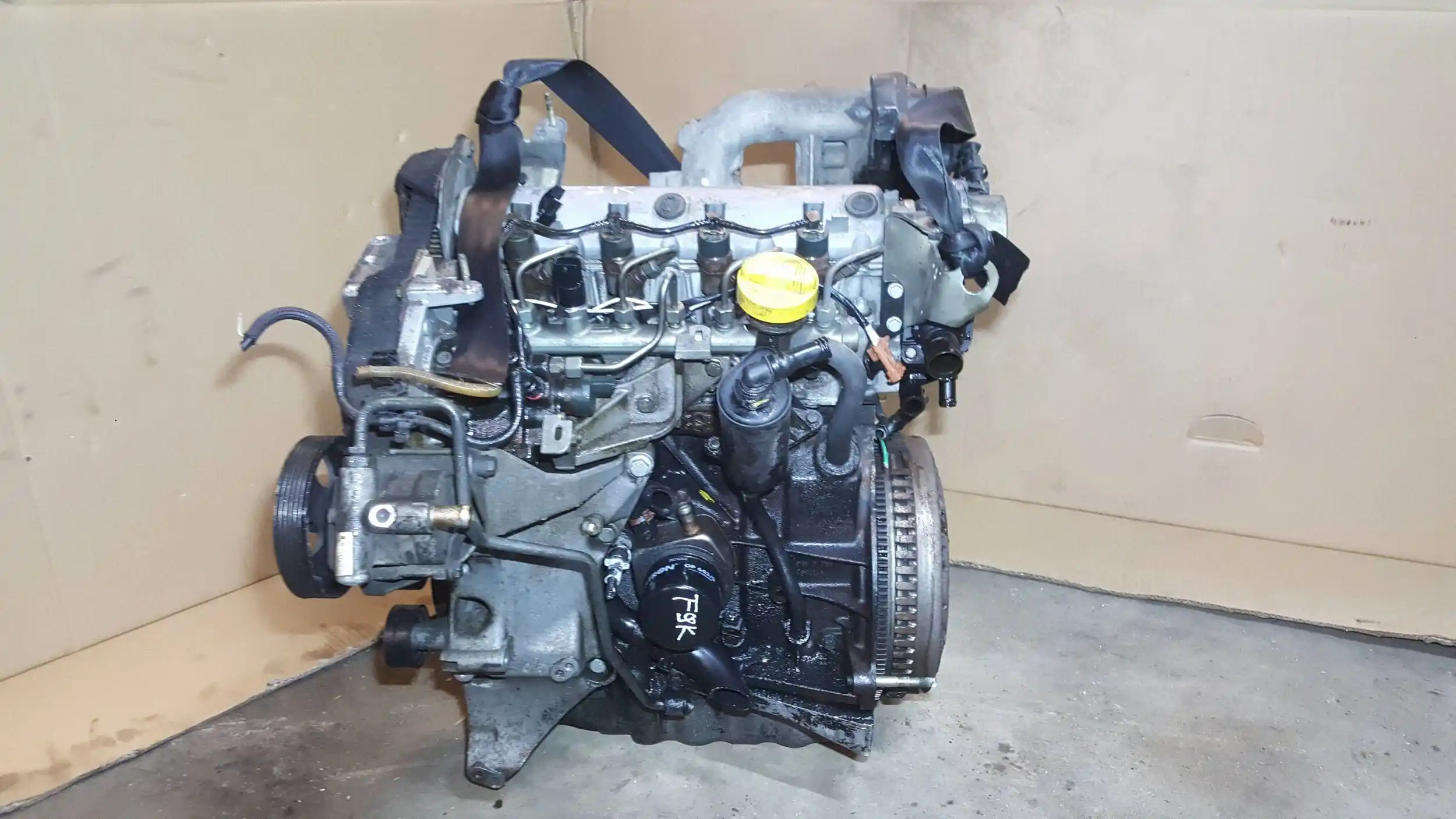 SILNIK F9K UKŁAD WTRYSKOWY KOMPLET RENAULT LAGUNA II SCENIC 1.9 DCI 01-