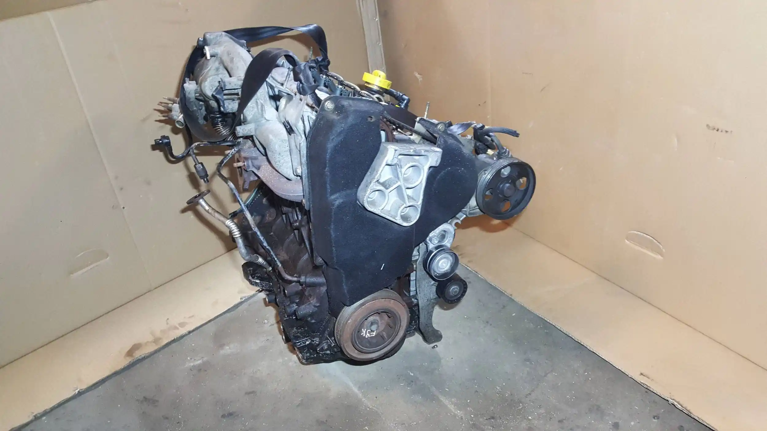 SILNIK F9K UKŁAD WTRYSKOWY KOMPLET RENAULT LAGUNA II SCENIC 1.9 DCI 01-