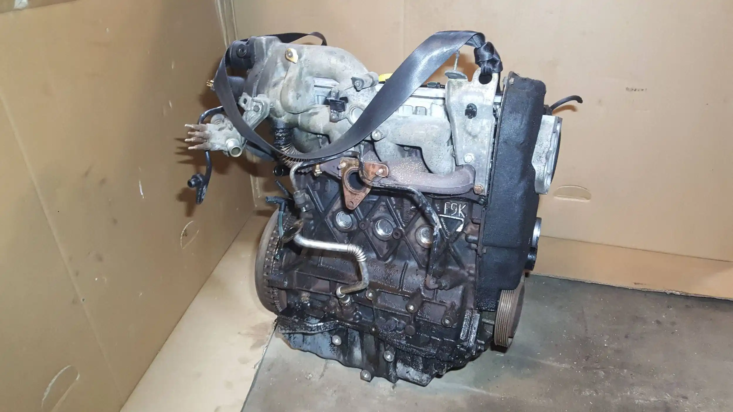 SILNIK F9K UKŁAD WTRYSKOWY KOMPLET RENAULT LAGUNA II SCENIC 1.9 DCI 01-
