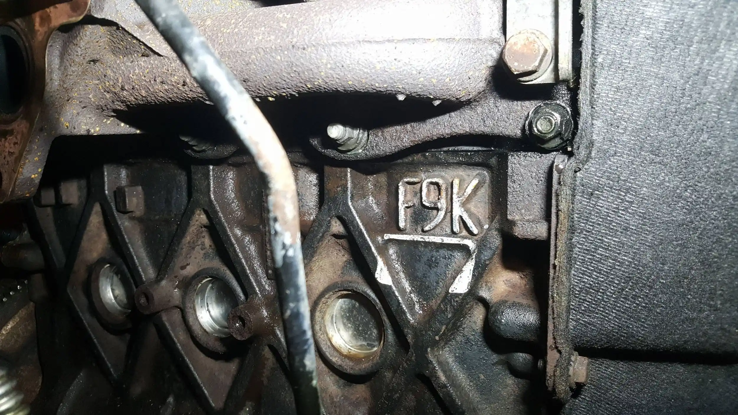 SILNIK F9K UKŁAD WTRYSKOWY KOMPLET RENAULT LAGUNA II SCENIC 1.9 DCI 01-