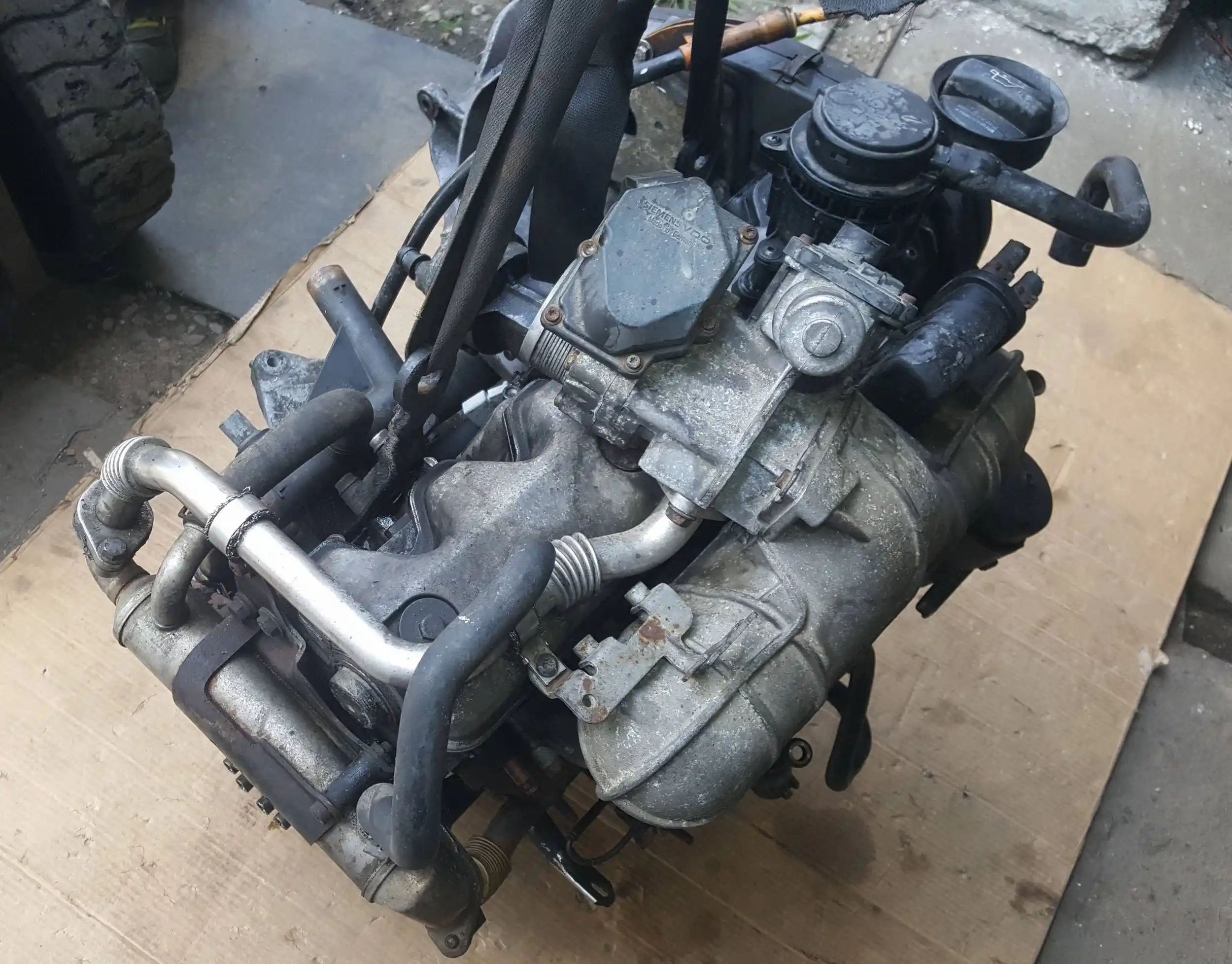 SILNIK BJM VW CRAFTER 2.5 TDI 06-