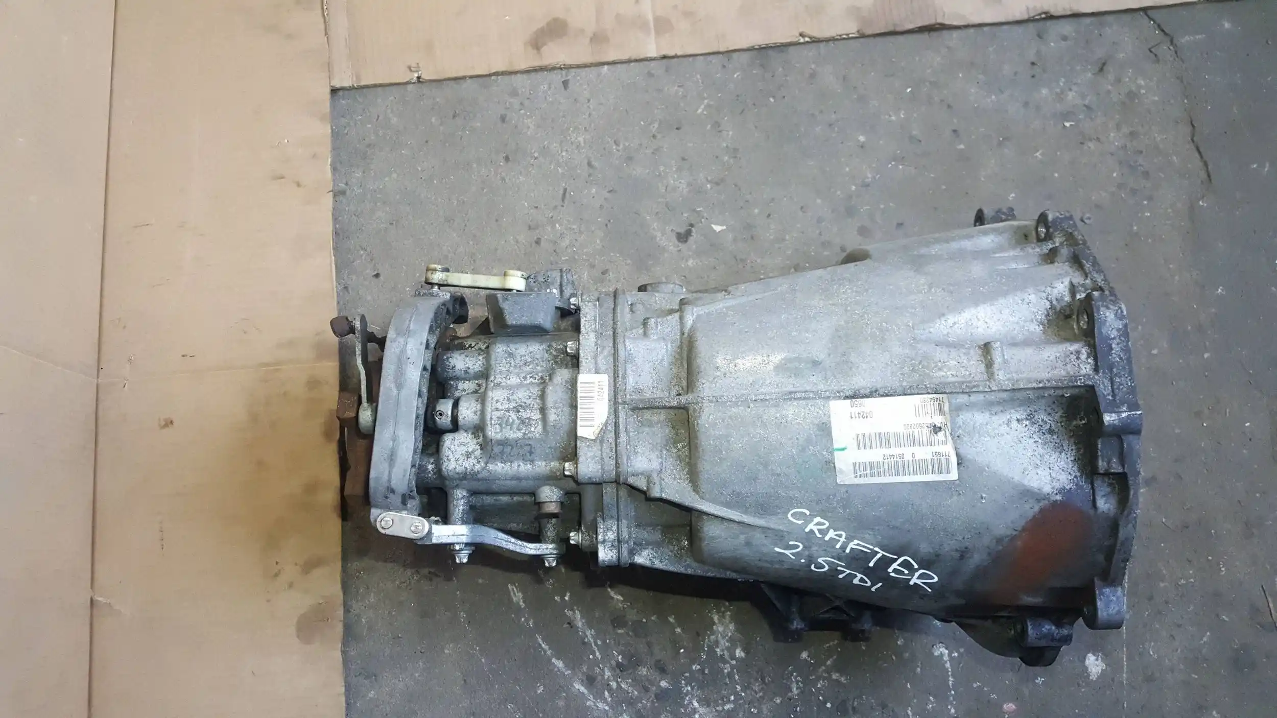 SKRZYNIA BIEGÓW ZGS MERCEDES SPRINTER VW CRAFTER I 2.5 TDI 06-