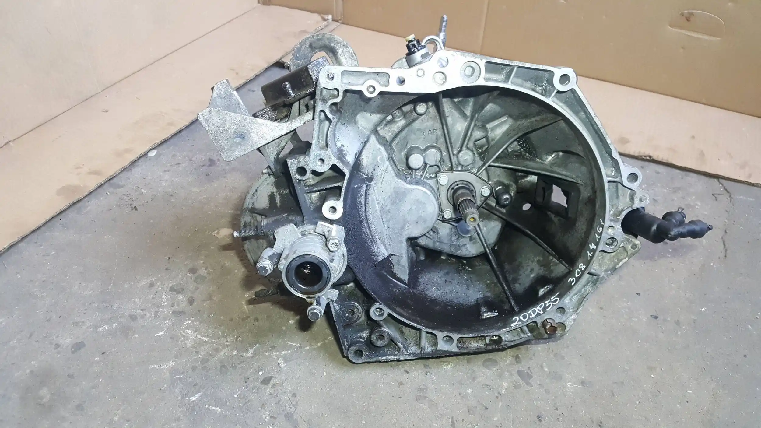 SKRZYNIA BIEGÓW 20DP55 PSA CITROEN PEUGEOT 308 1.4 16V 07-