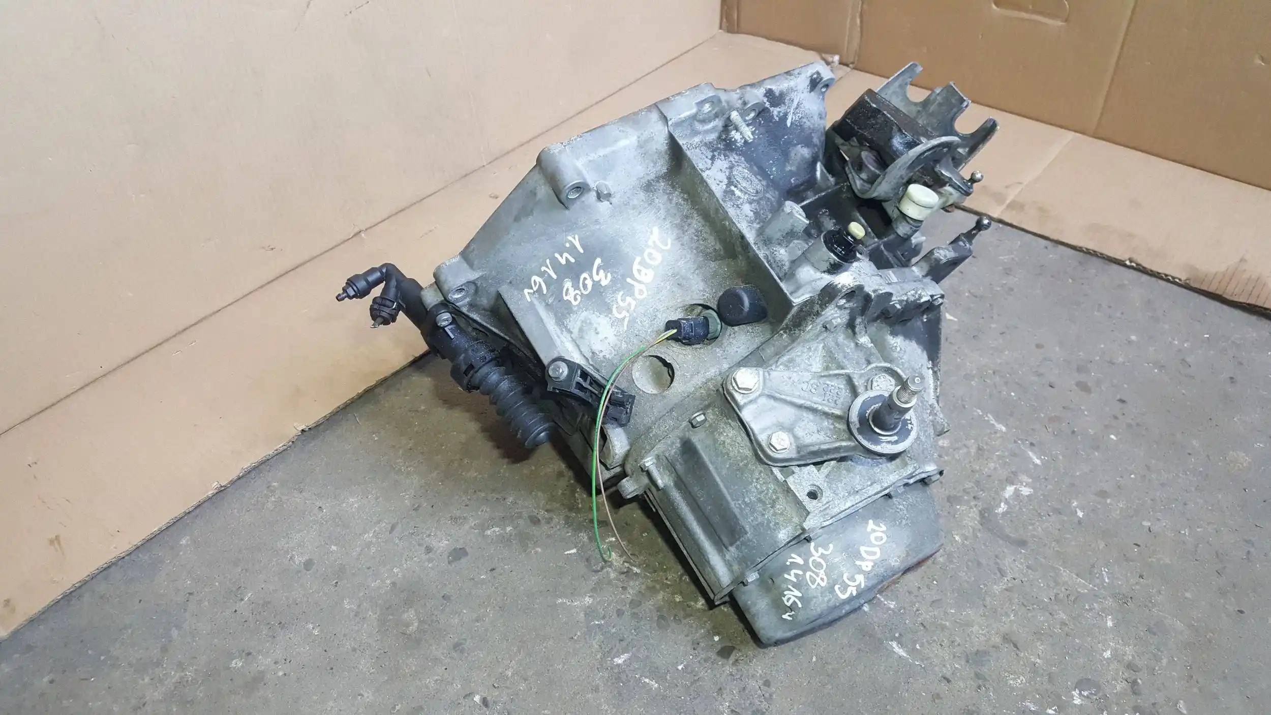 SKRZYNIA BIEGÓW 20DP55 PSA CITROEN PEUGEOT 308 1.4 16V 07-