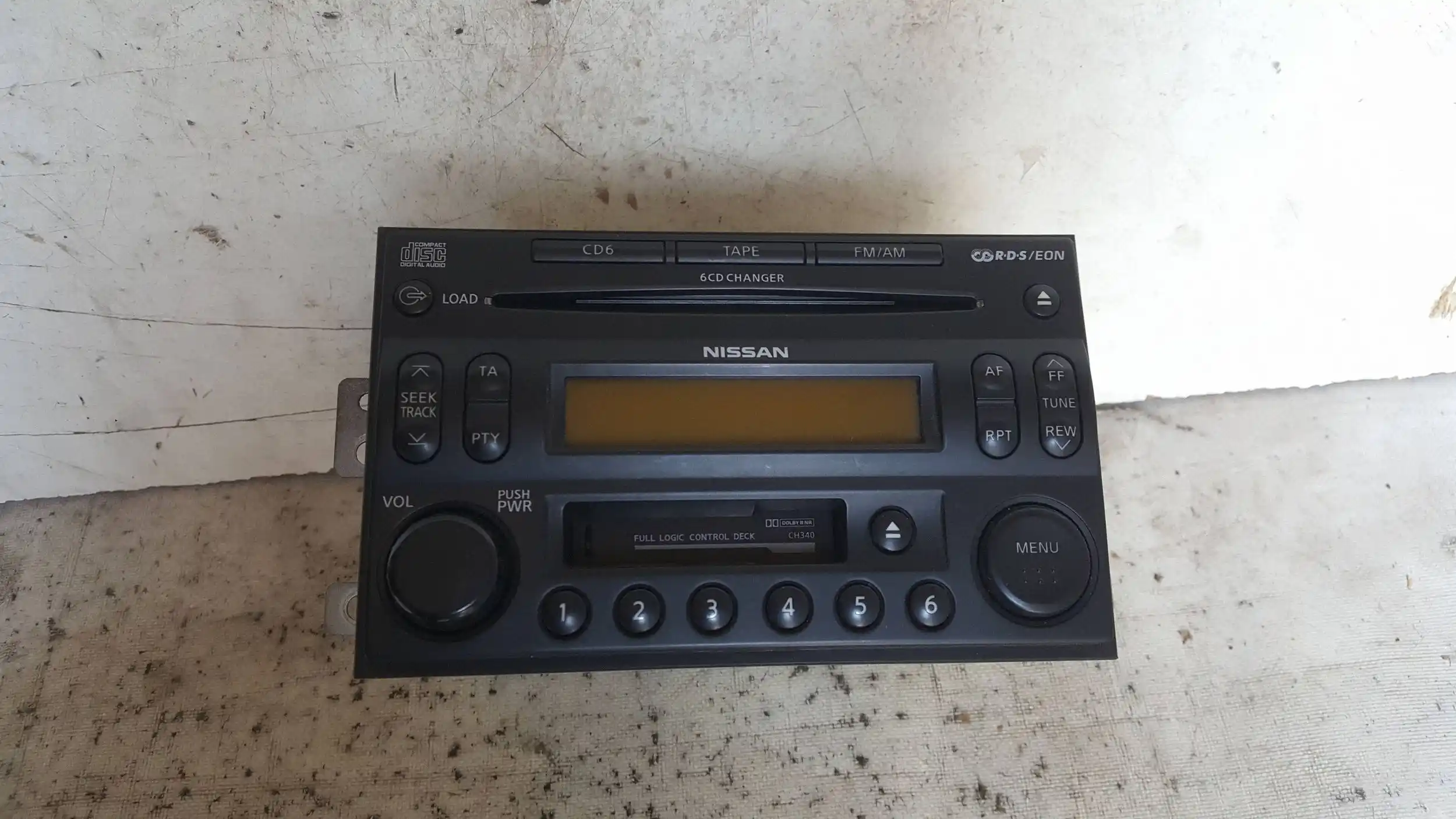 RADIO RADIOODTWARZACZ CD KASETA 28188EQ300 NISSAN X-TRAIL I T30 01-