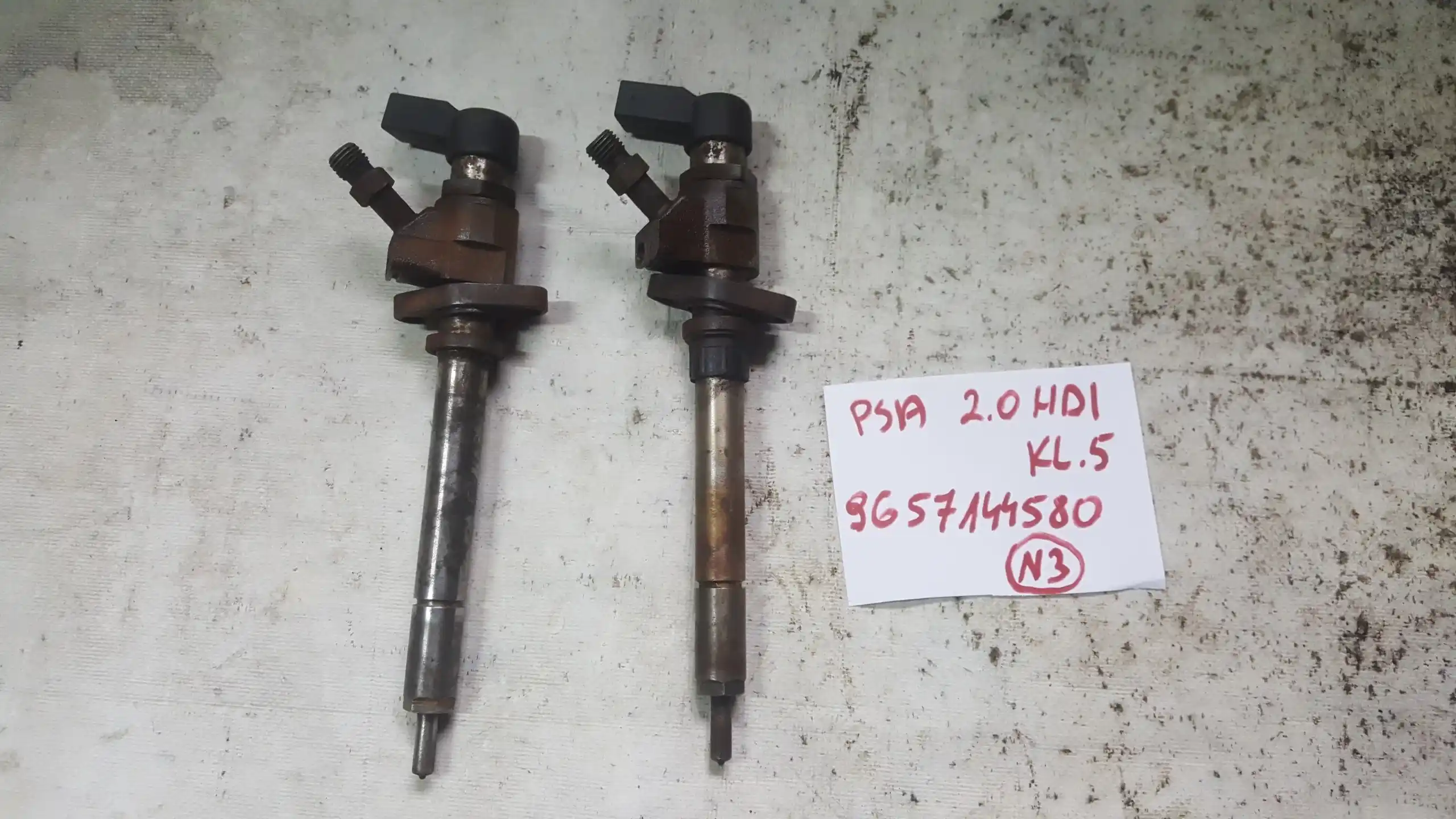 WTRYSKIWACZ WTRYSK 9657144580 2.0D KL5 PSA PEUGEOT CITROEN FORD MAZDA VOLVO