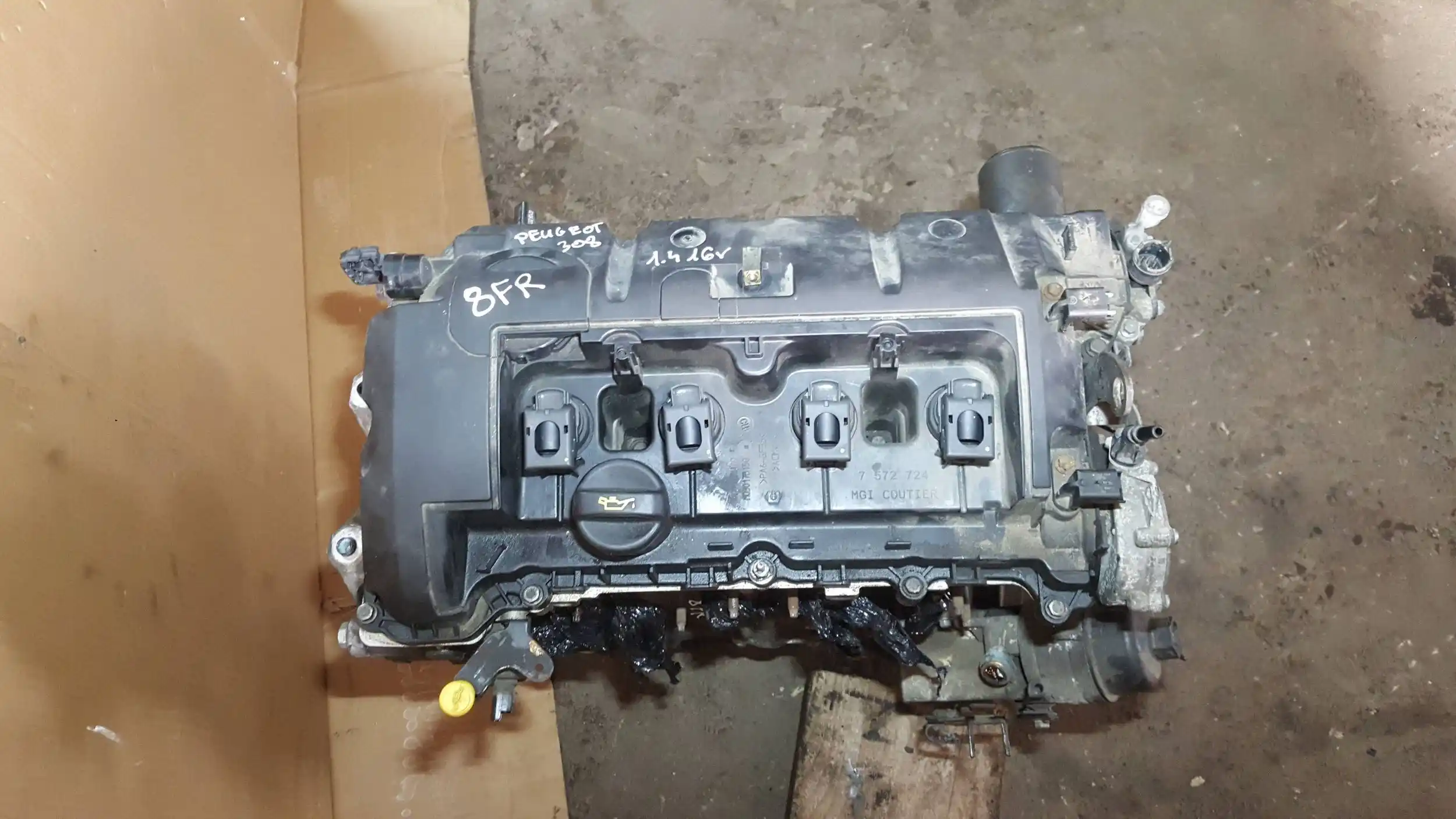 SILNIK 8FR PSA PEUGEOT CITROEN 1.4 VTI 07-