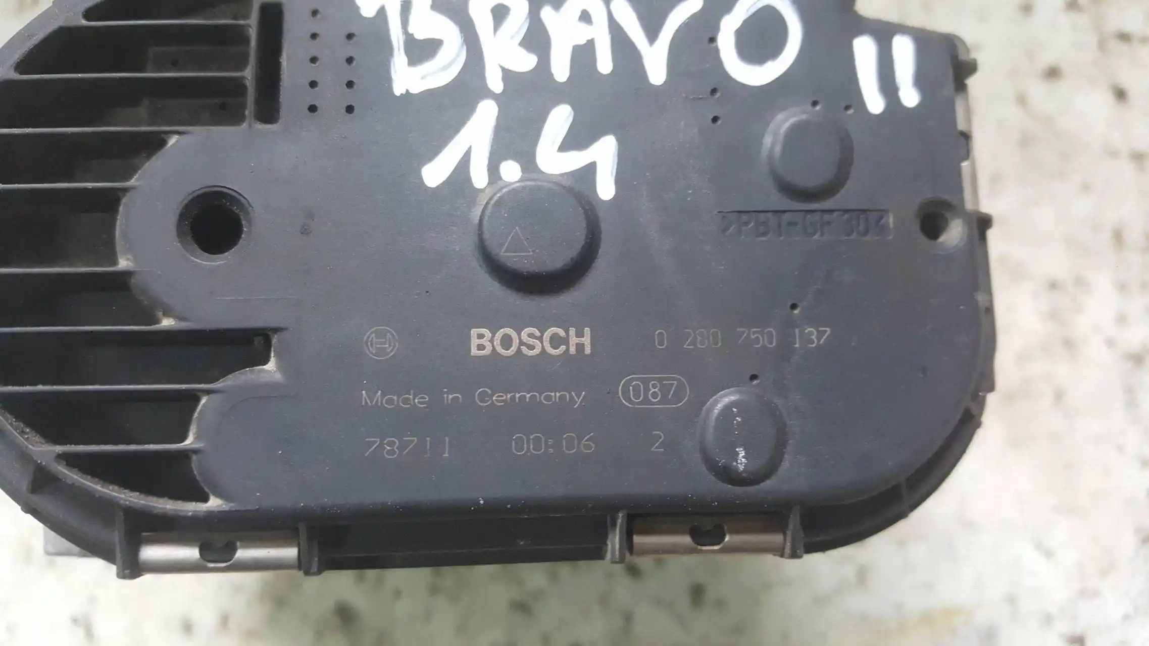 PRZEPUSTNICA 0280750137 FIAT 1.4 16V